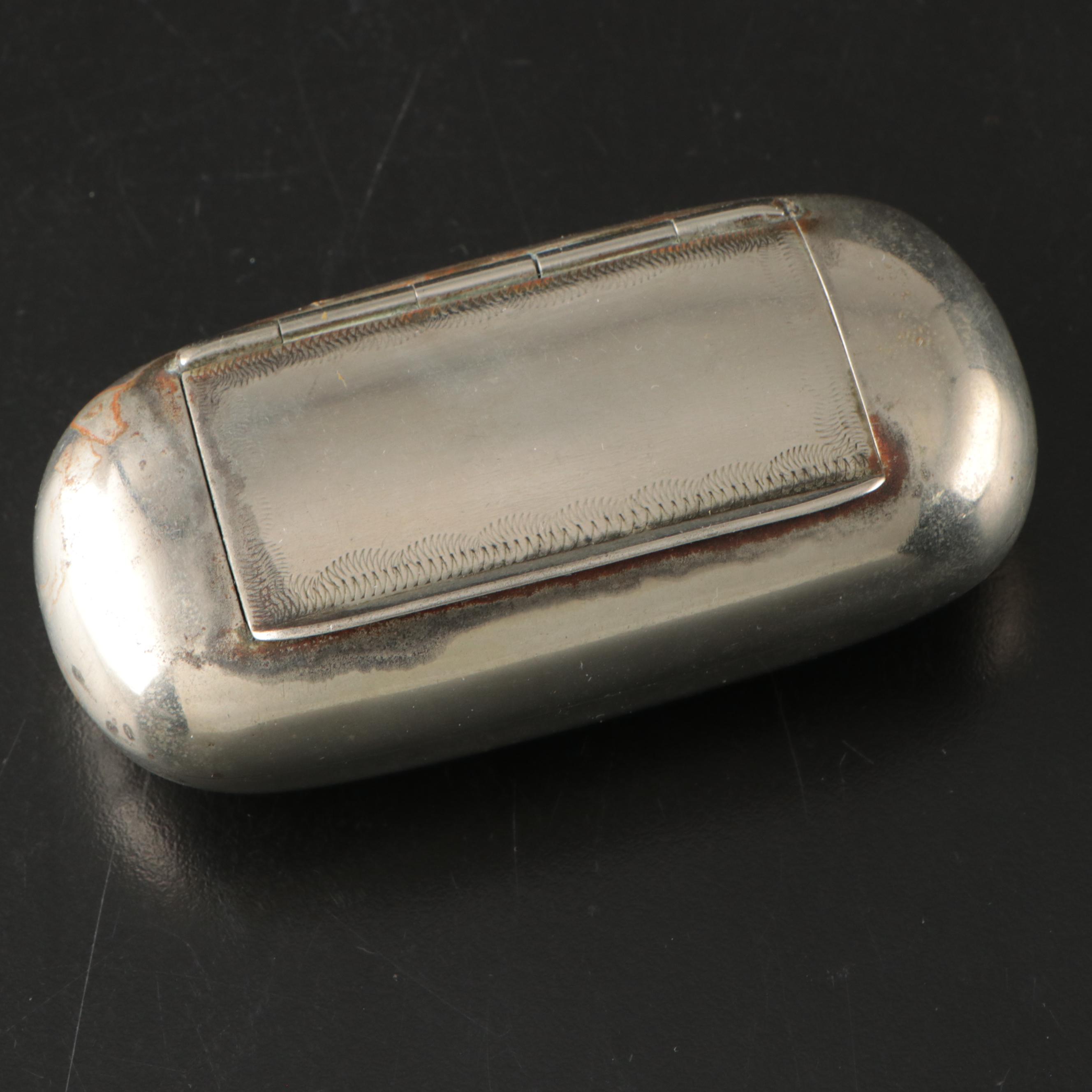 Engraved Oval Snuff Boxes, Late 19th–Early 20th C.
