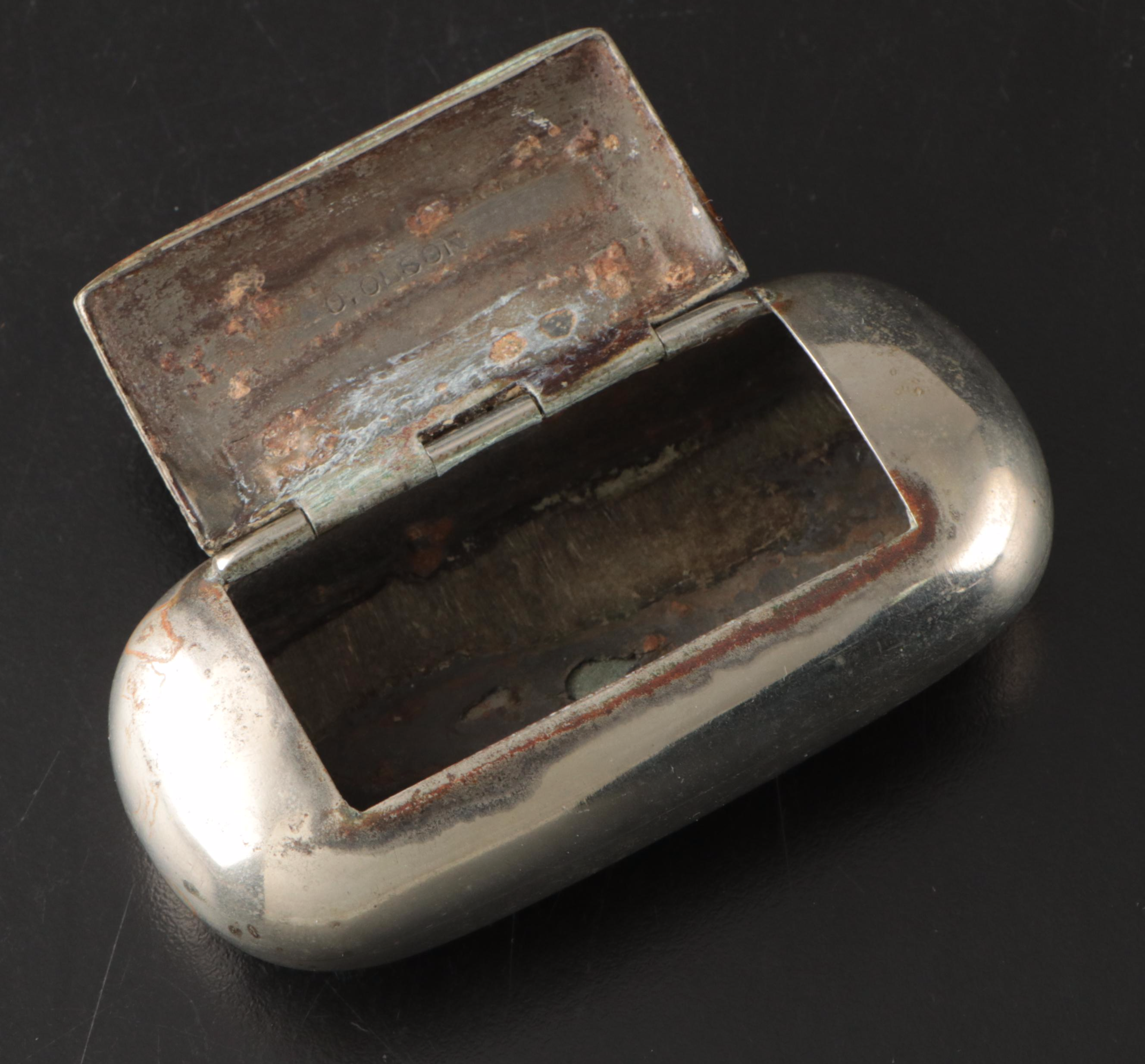 Engraved Oval Snuff Boxes, Late 19th–Early 20th C.