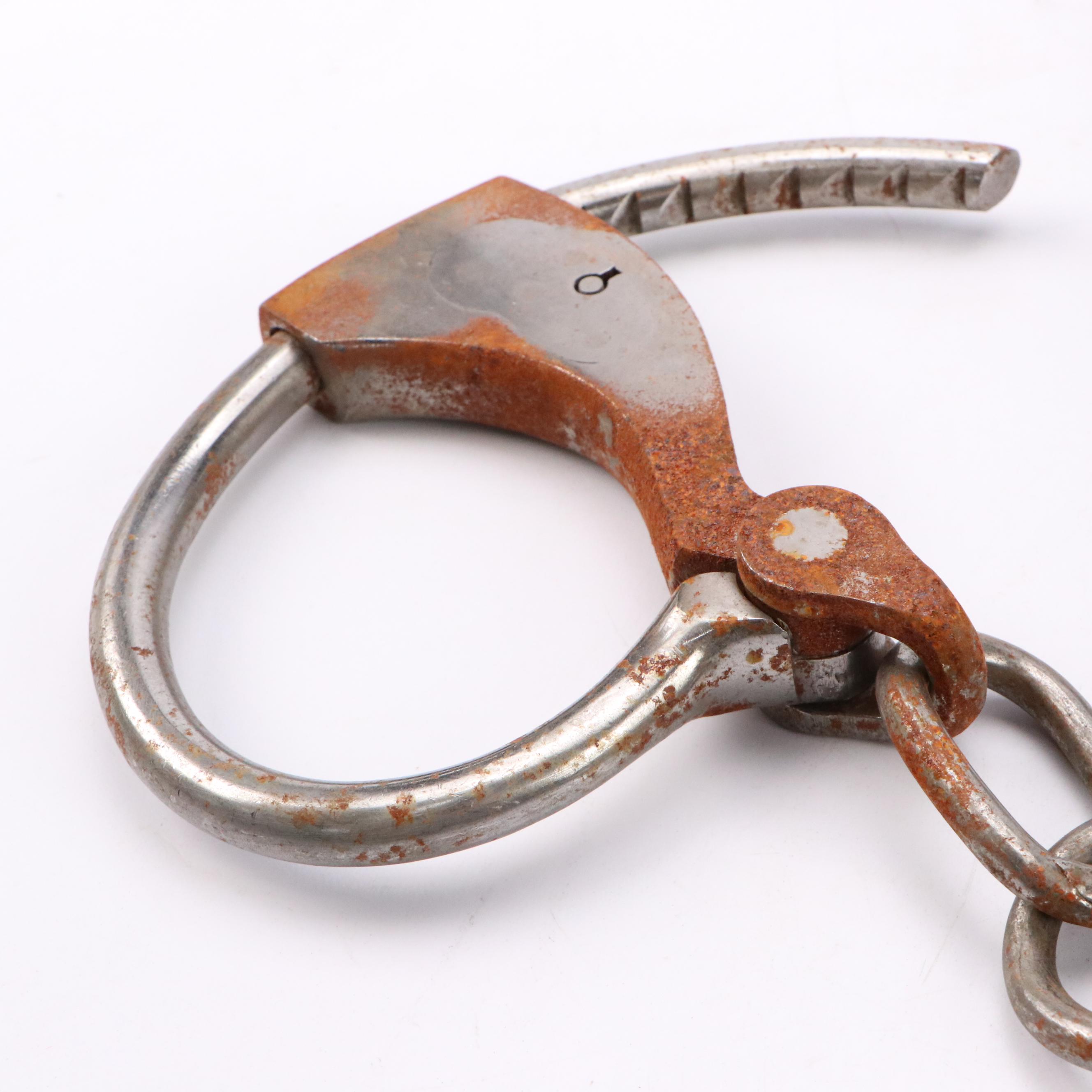 Detective Romo Steel Handcuffs with Leg Irons