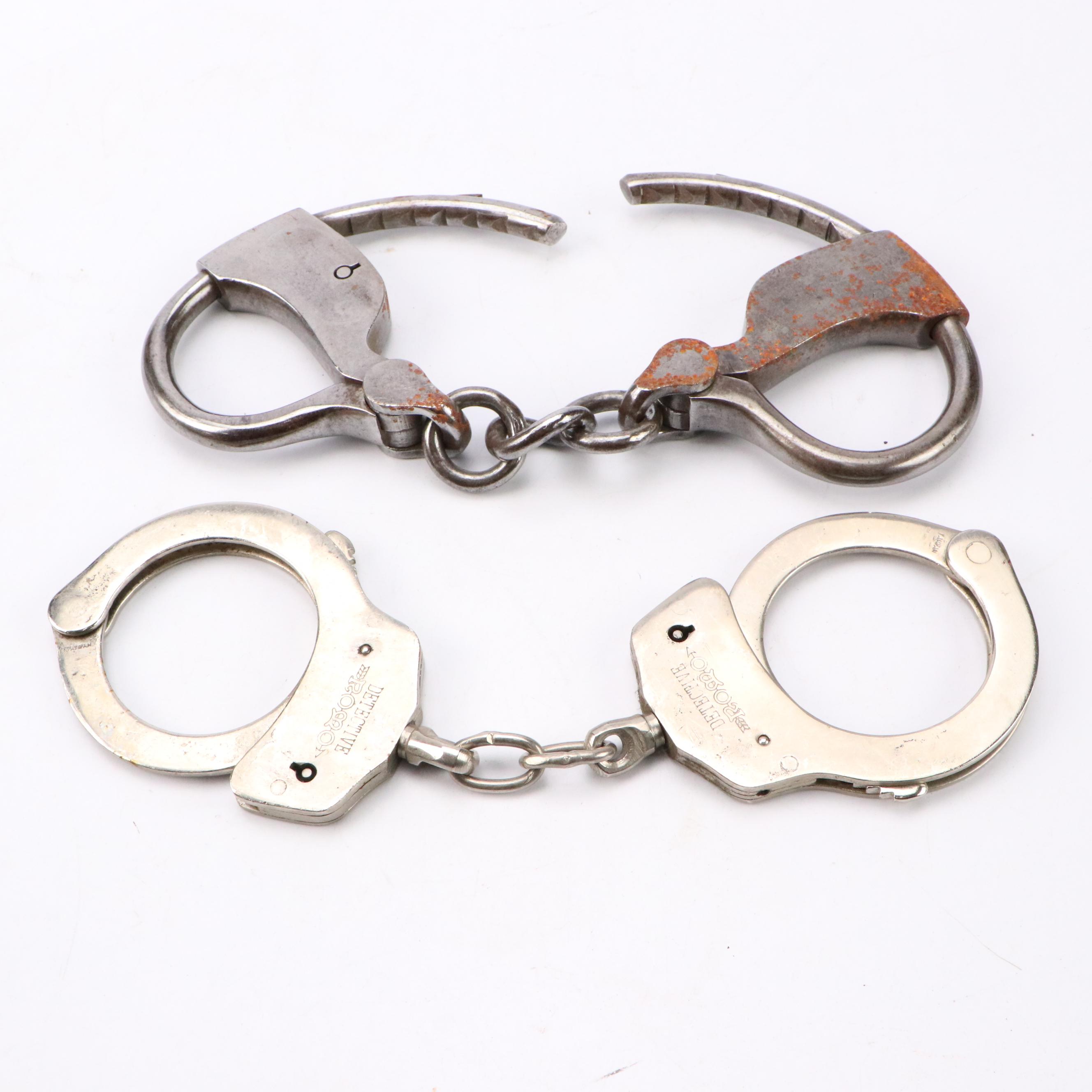 Detective Romo Steel Handcuffs with Leg Irons
