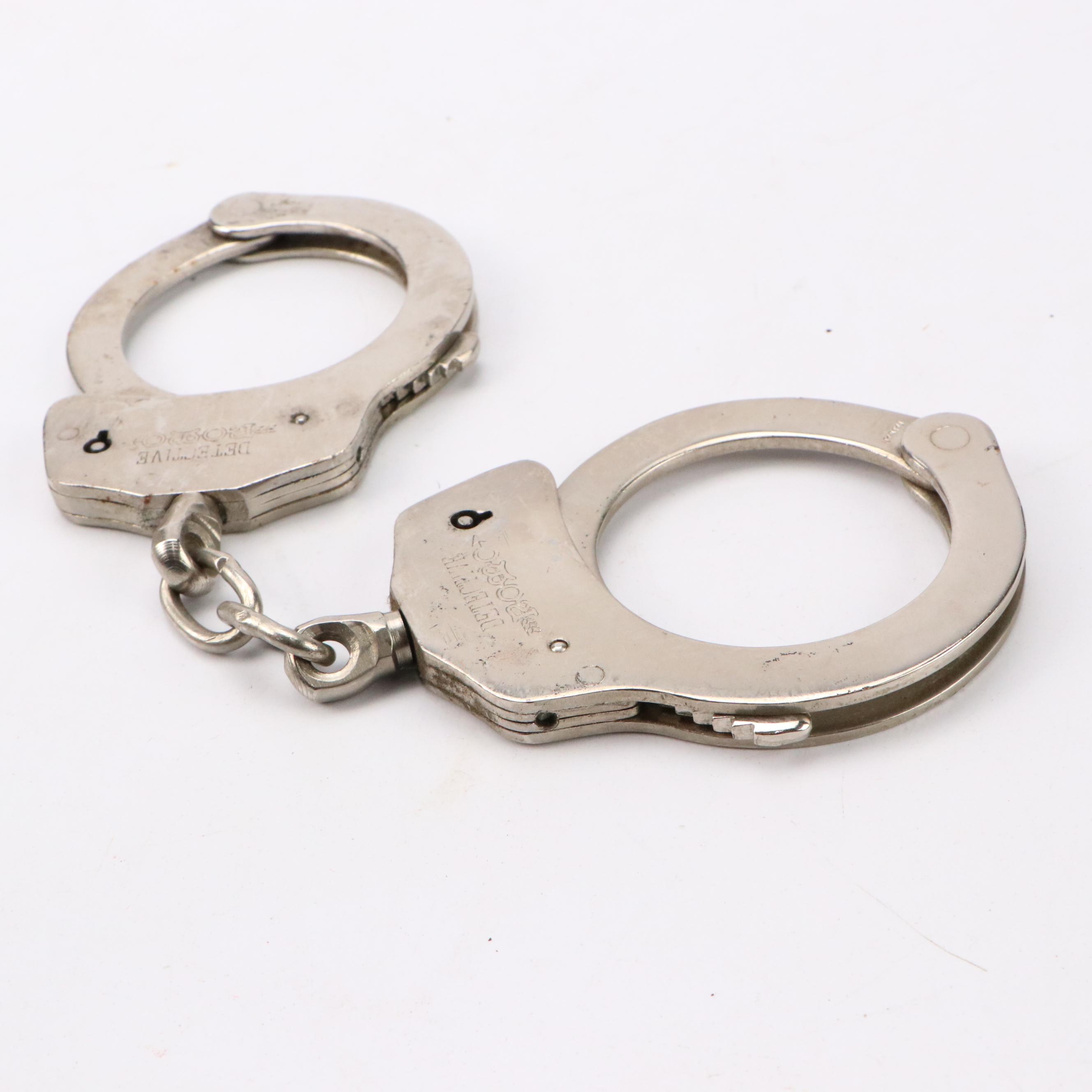 Detective Romo Steel Handcuffs with Leg Irons