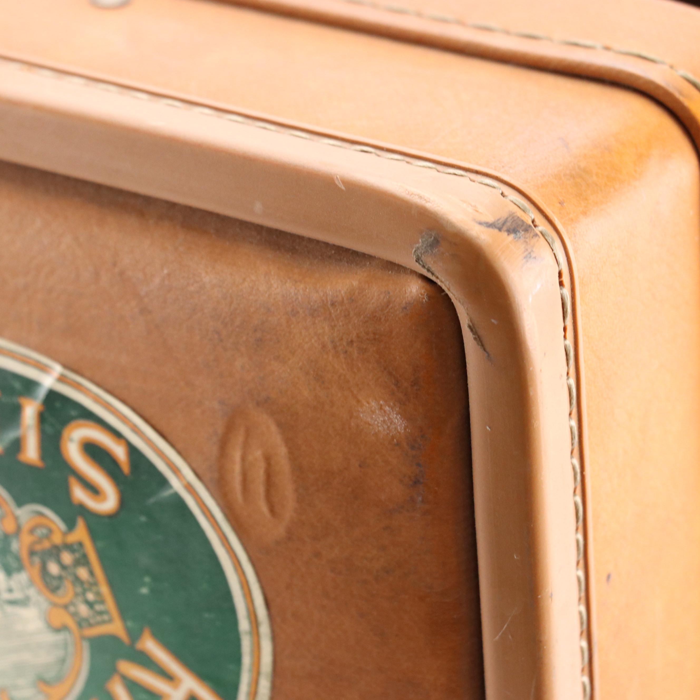 Hartmann Luggage Belted Travel Briefcase in Brown Leather