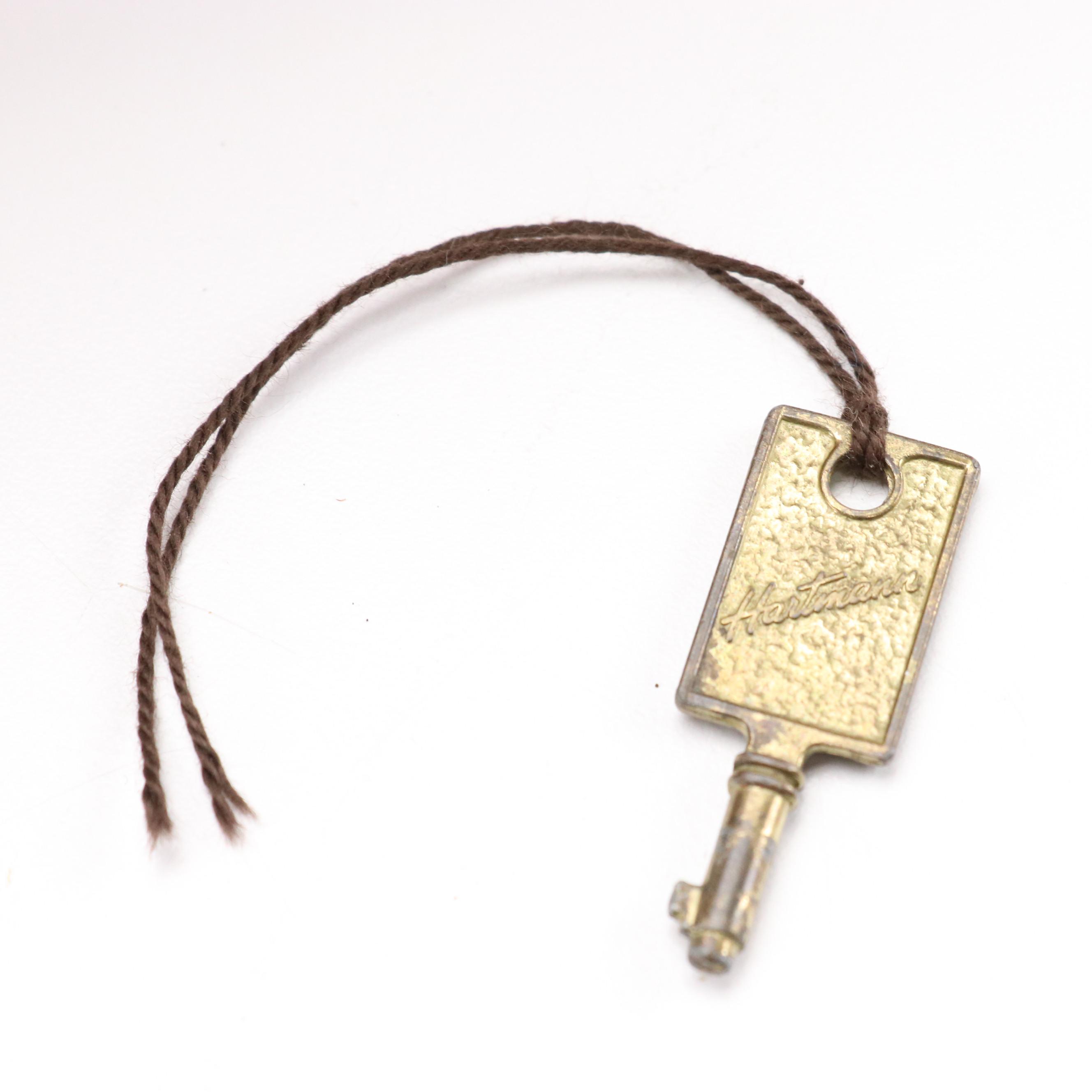 Hartmann Luggage Belted Travel Briefcase in Brown Leather