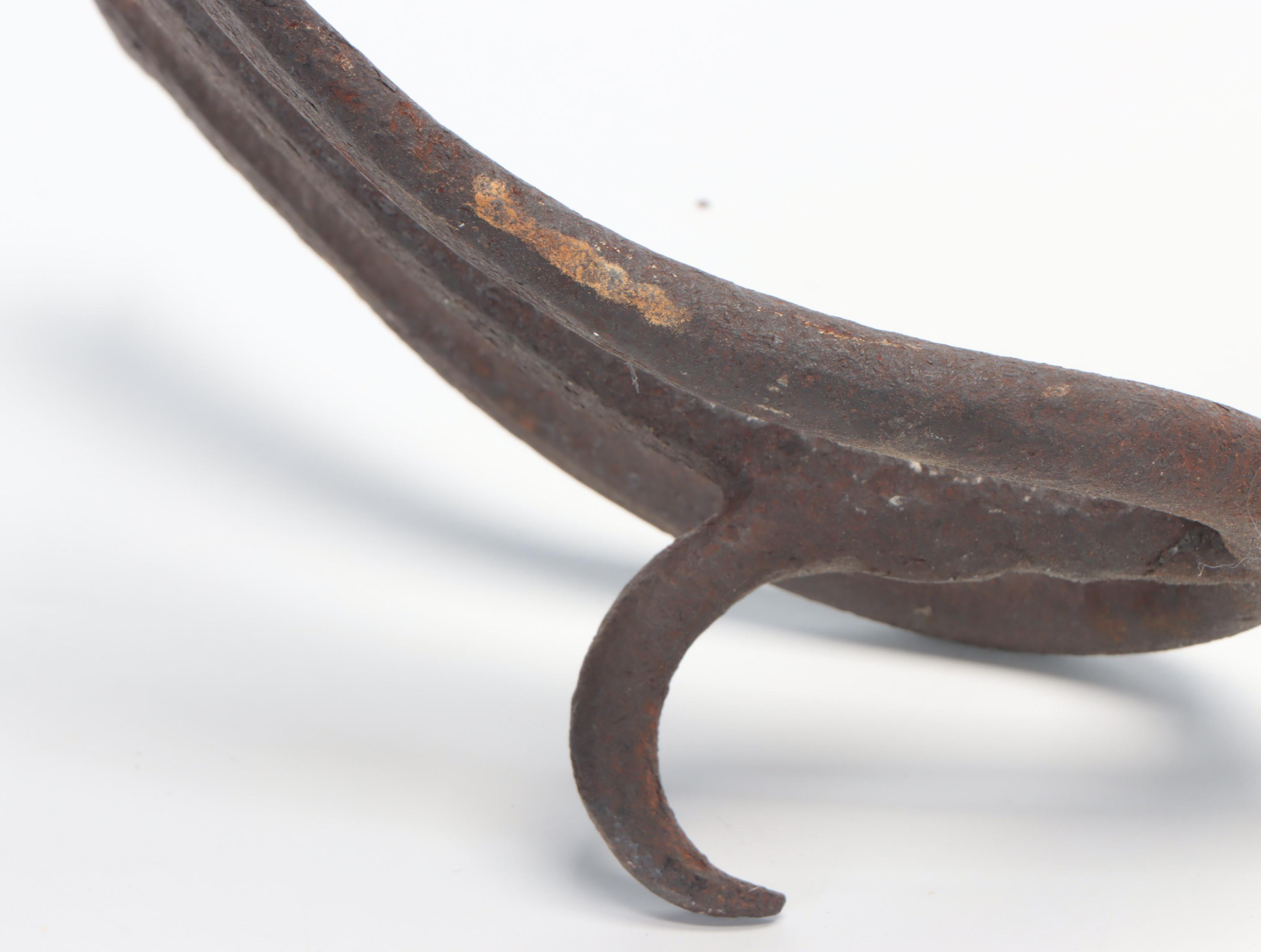 Wrought Iron Fire Log Fork