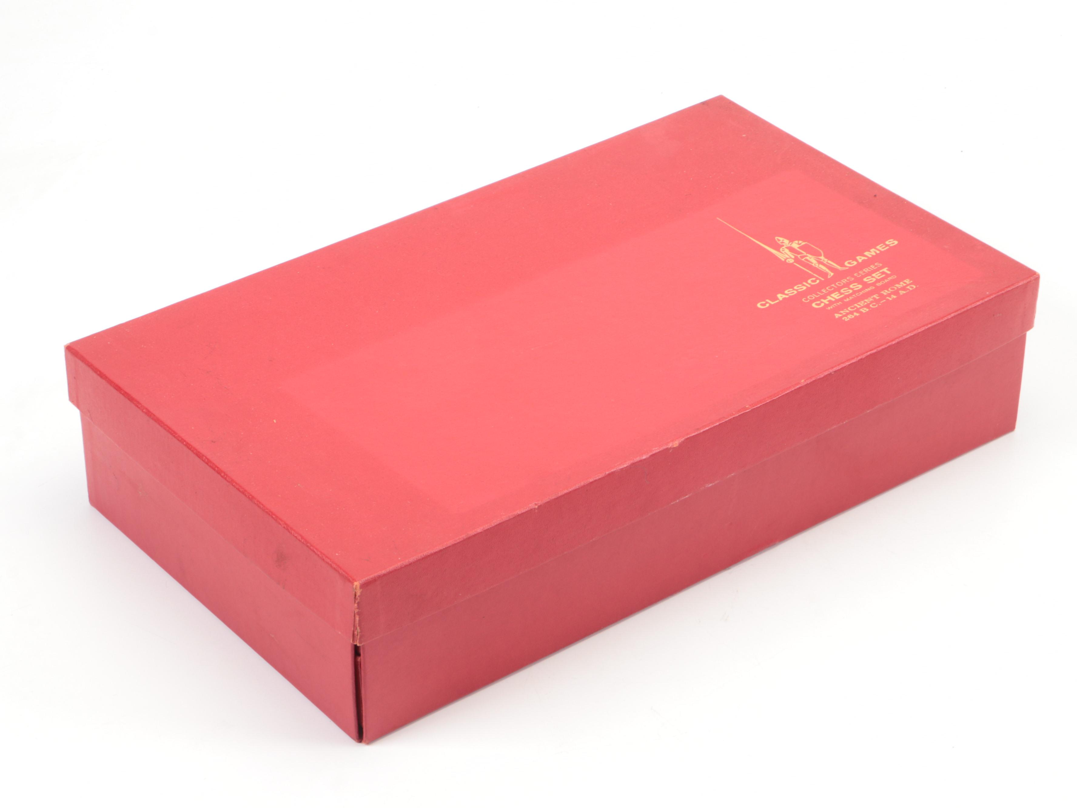 Classic Games Ancient Rome Chess Set, Mid-20th Century