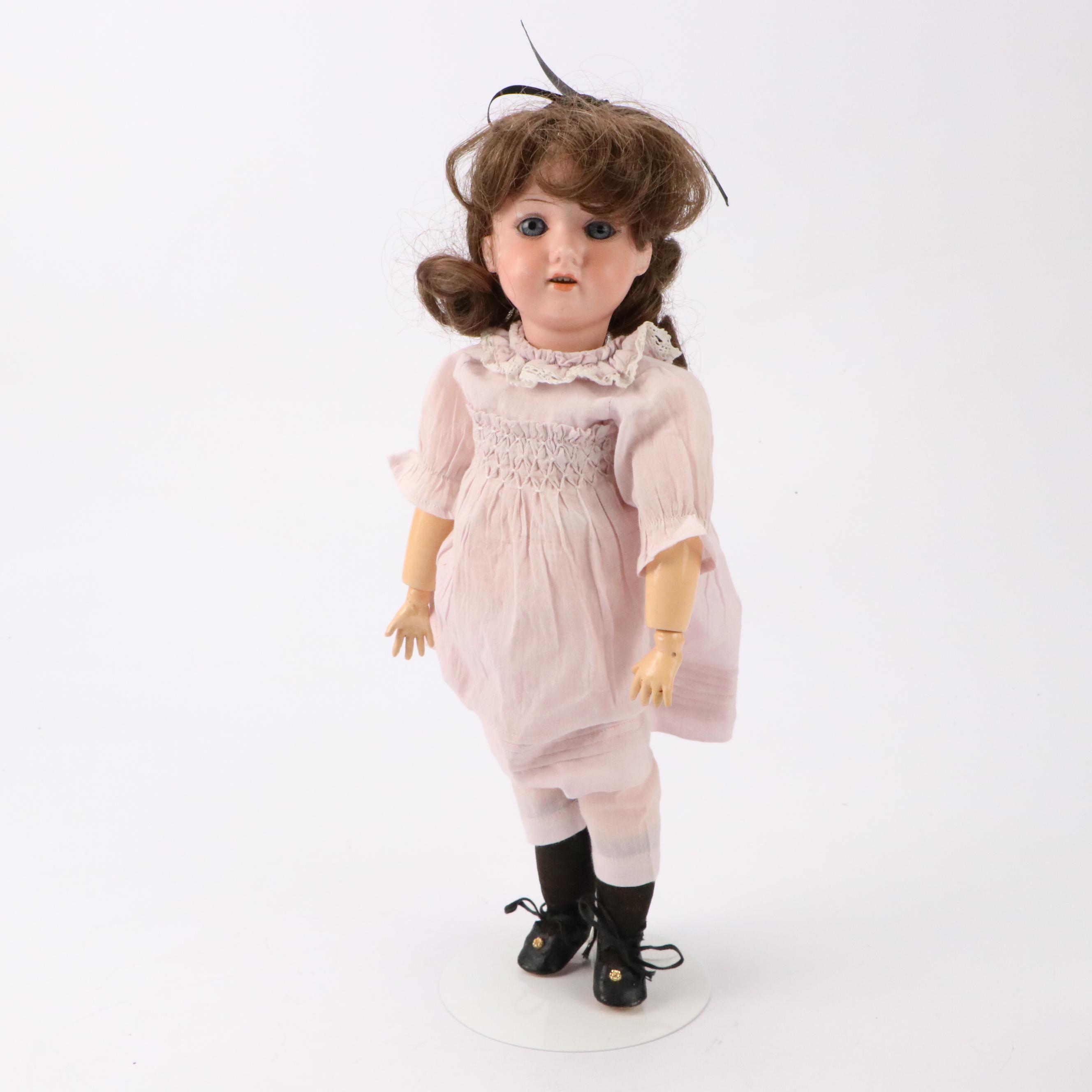 Armand Marseille 390 with Other Bisque Dome Head Character Baby and More