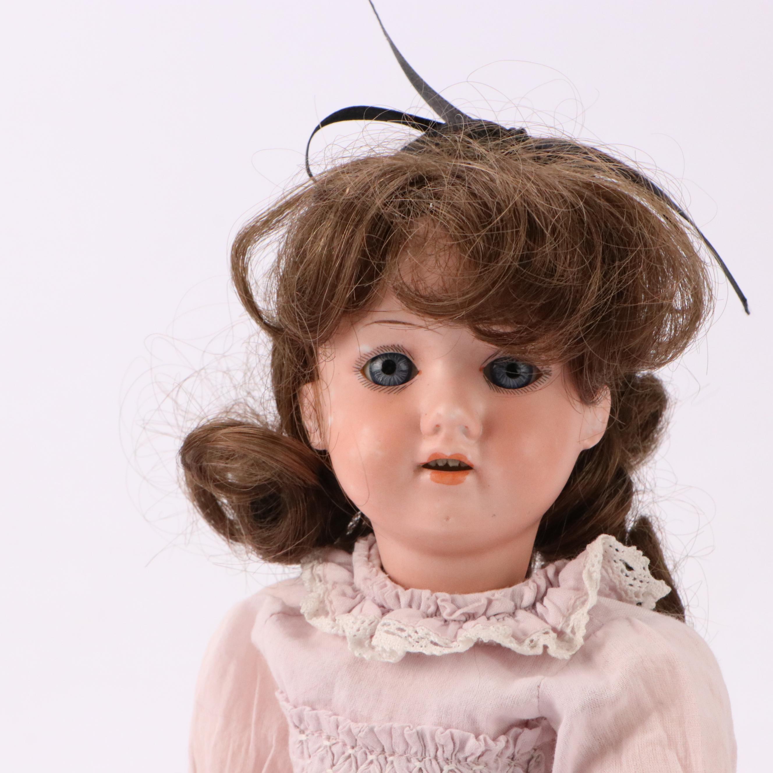 Armand Marseille 390 with Other Bisque Dome Head Character Baby and More