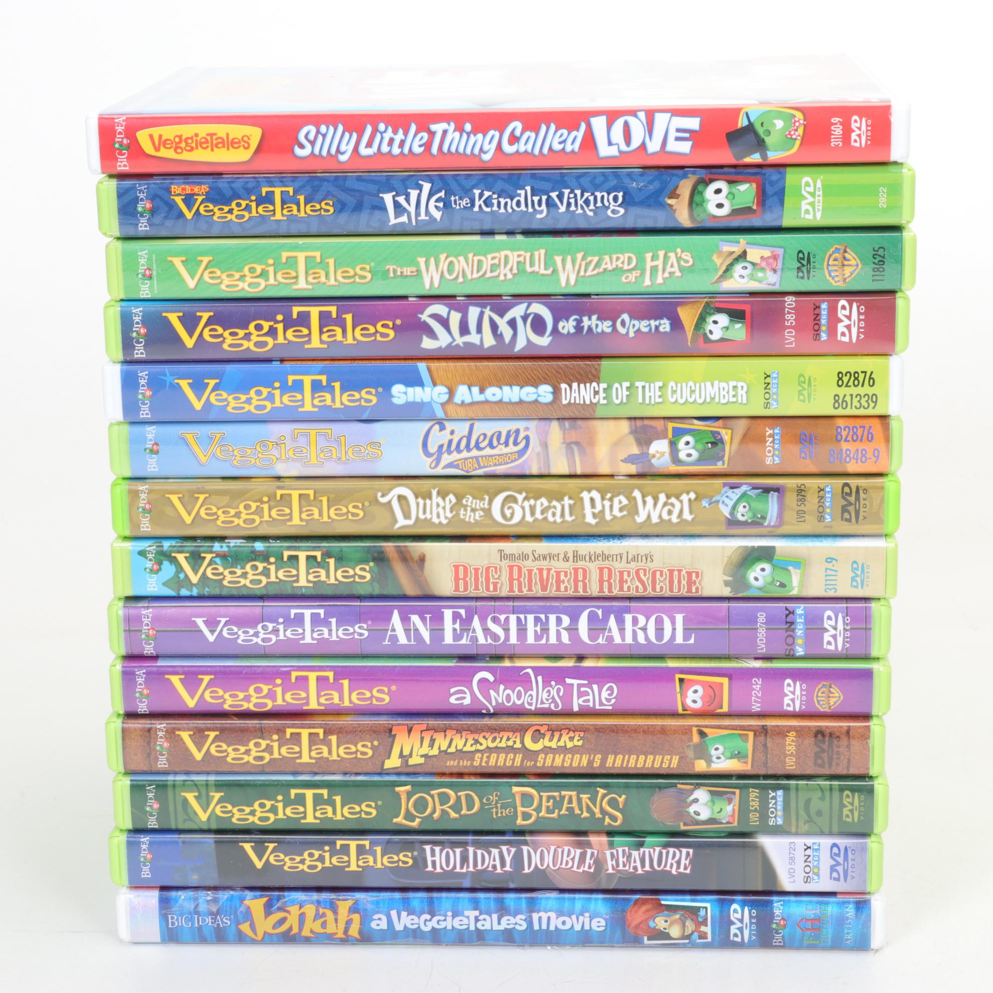 Fisher-Price Veggie Tales Plush, DVDs, and Noah's Ark Toy