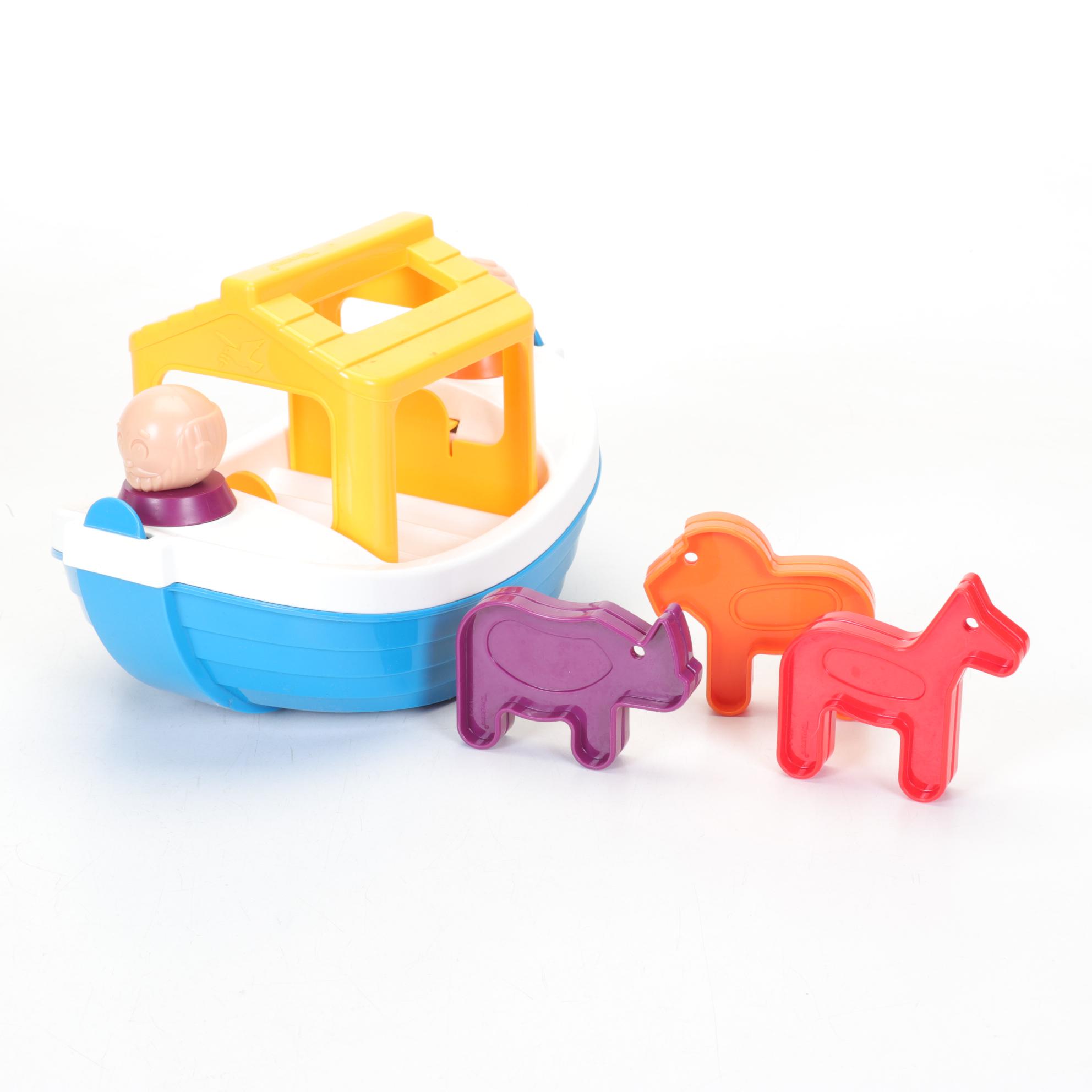 Fisher-Price Veggie Tales Plush, DVDs, and Noah's Ark Toy