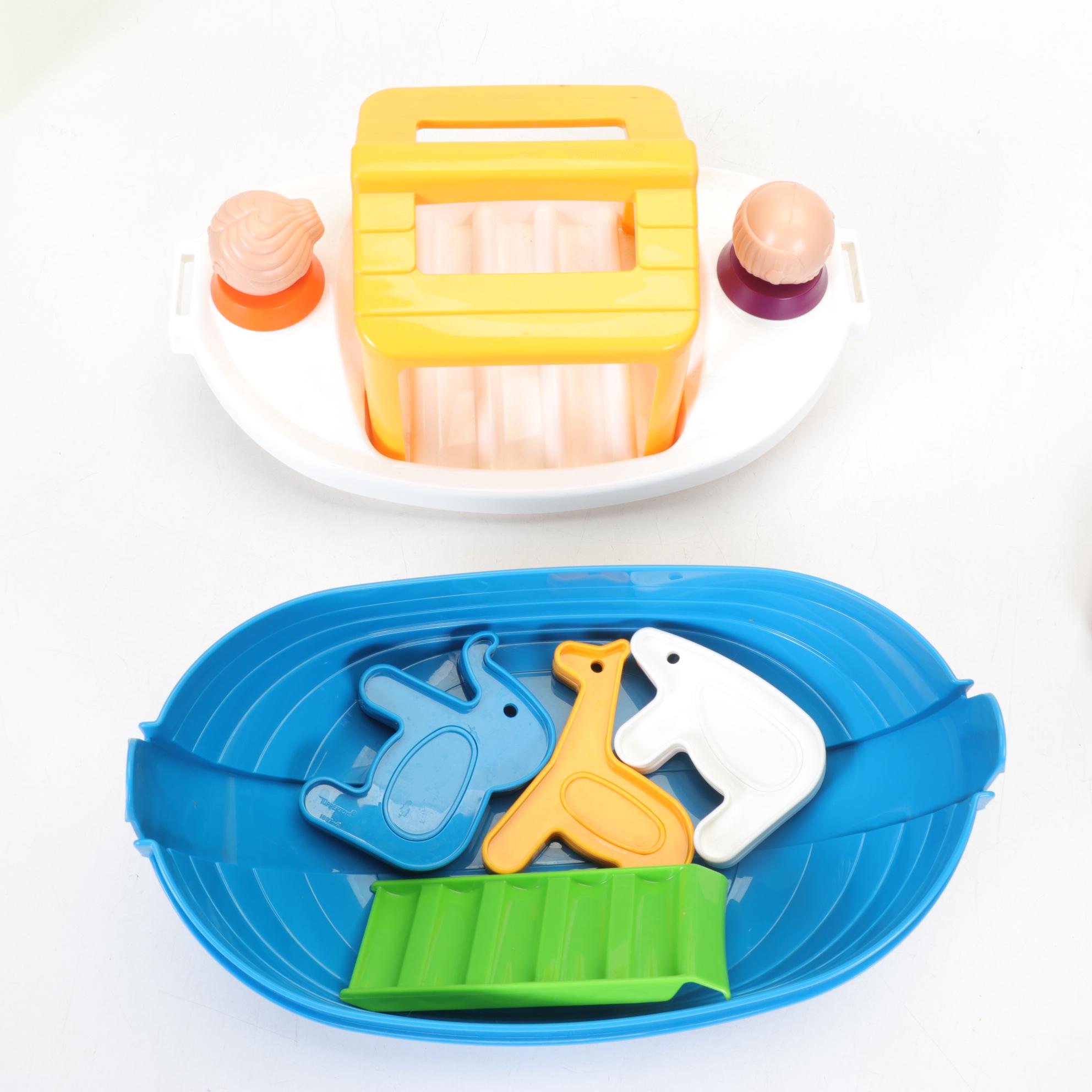 Fisher-Price Veggie Tales Plush, DVDs, and Noah's Ark Toy