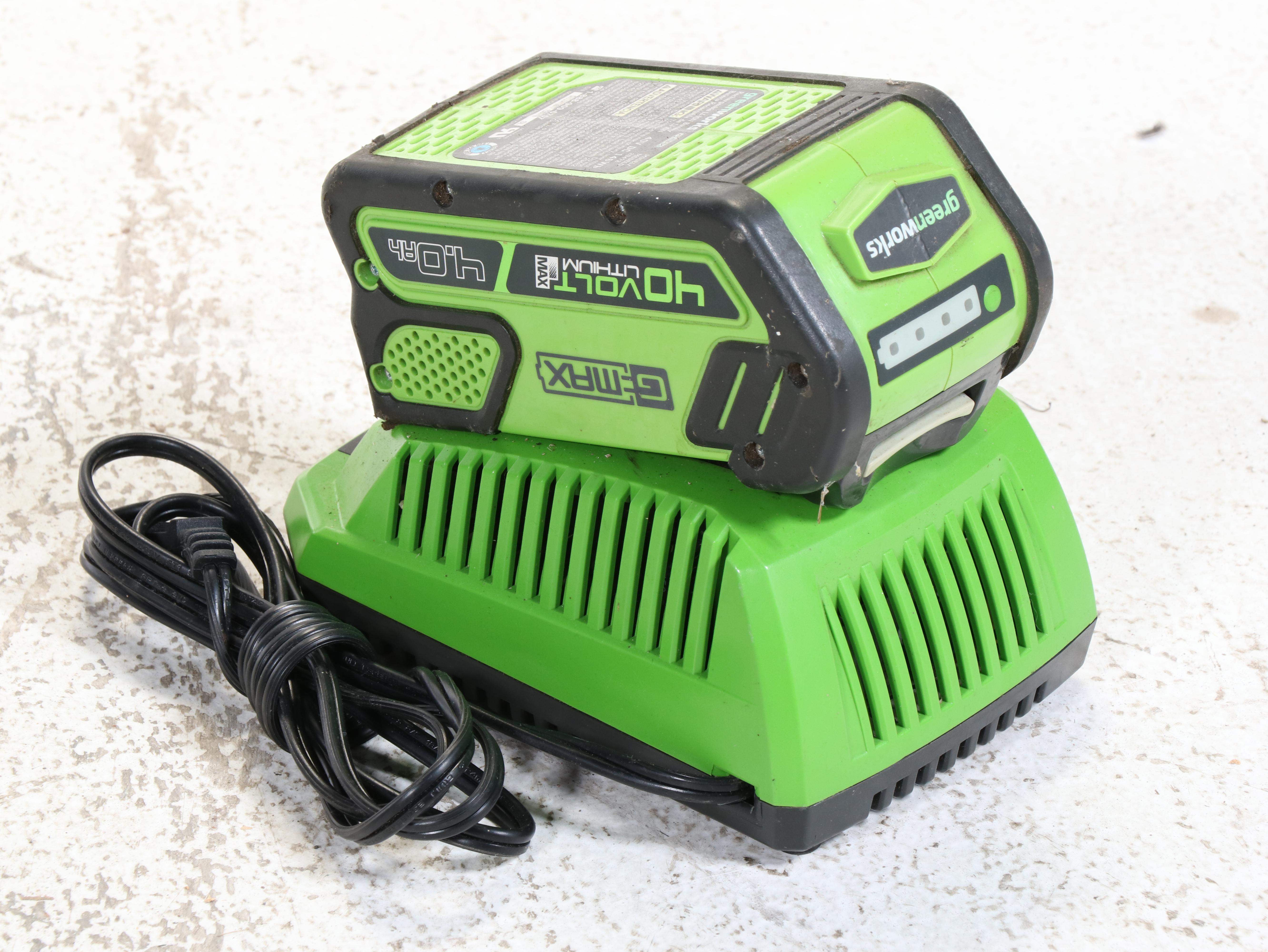 Greenworks 40 Volt Lithium Battery Powered Lawnmower