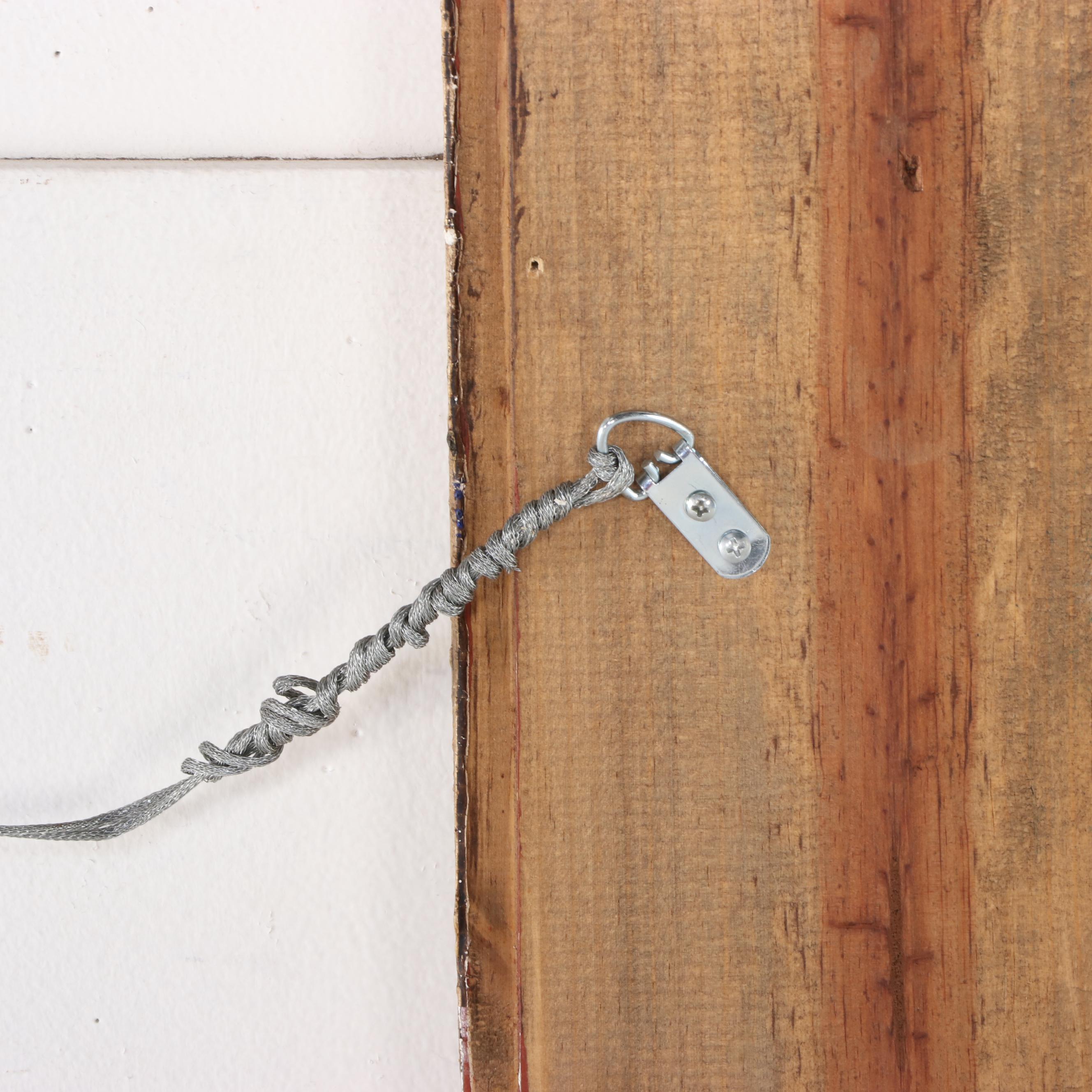 Art Deco Style Gilt Plaster Over Wood Wall Mounting Frame