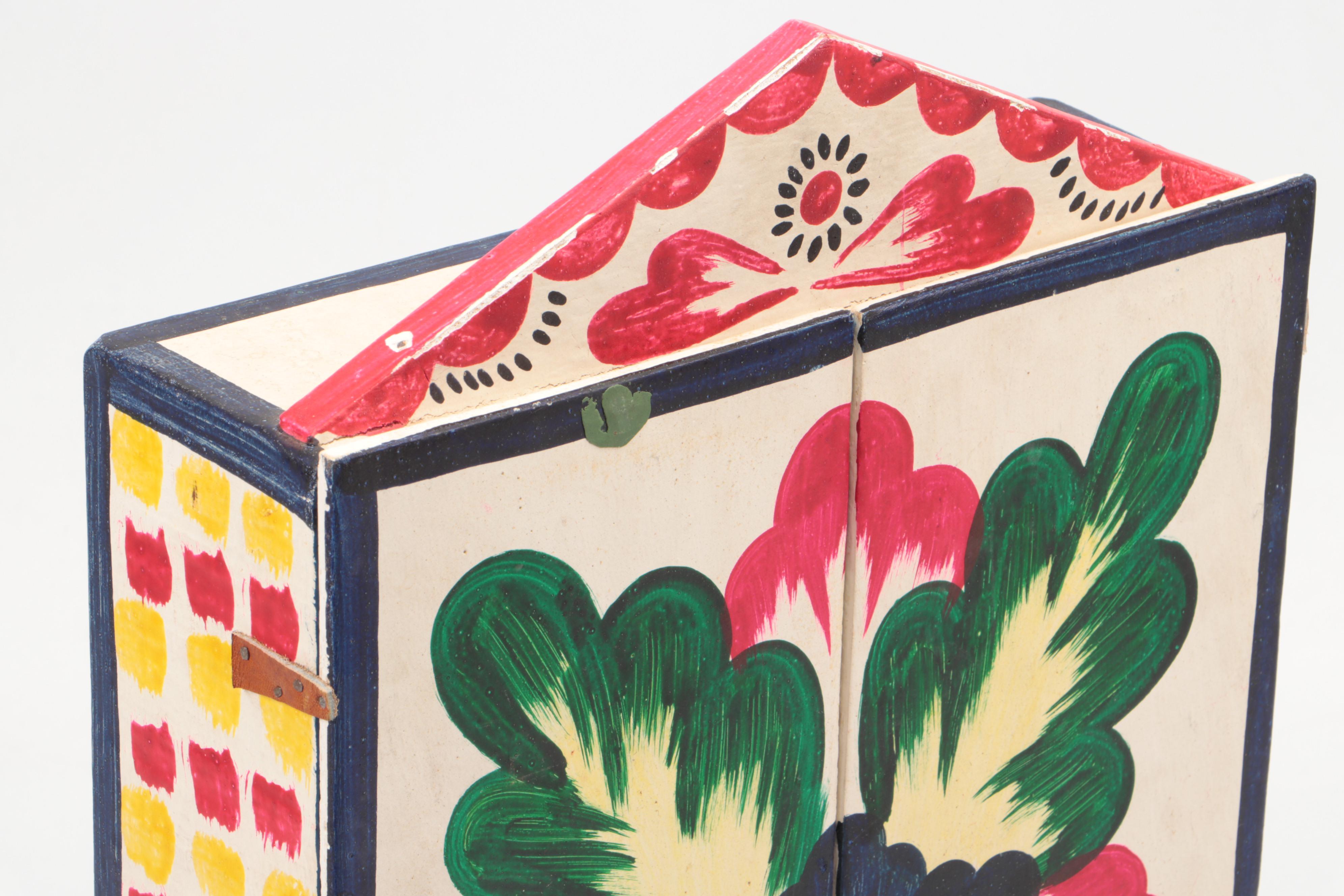 Angel Castro Large-Scale Peruvian Folk Art Nativity Nicho