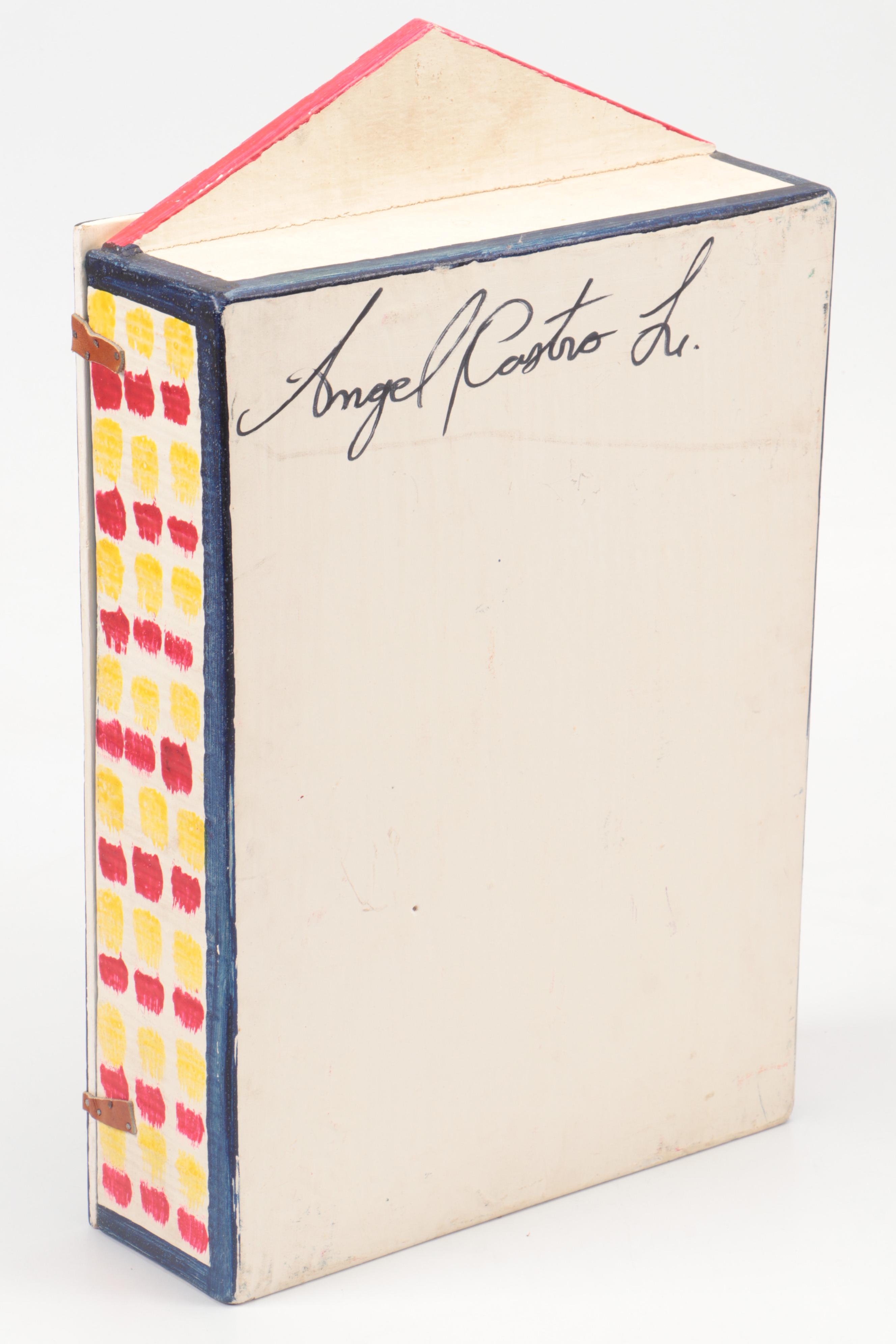 Angel Castro Large-Scale Peruvian Folk Art Nativity Nicho