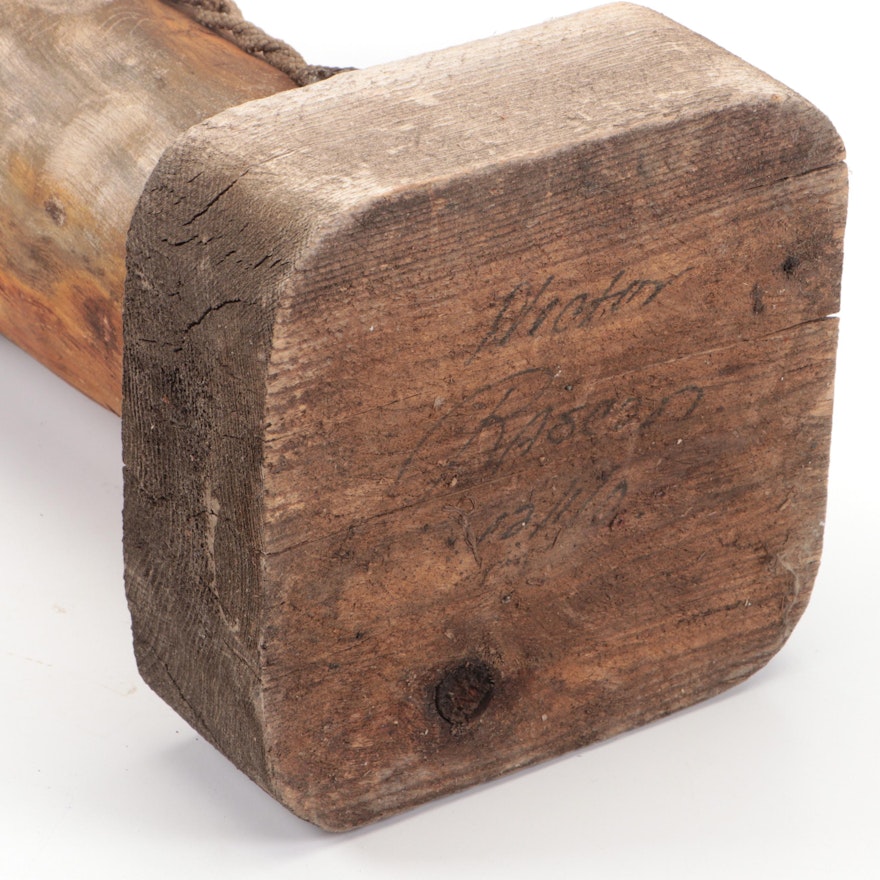 Hector Rascon Sign Folk Art St. Francis of Assisi Hand-Carved Wooden ...