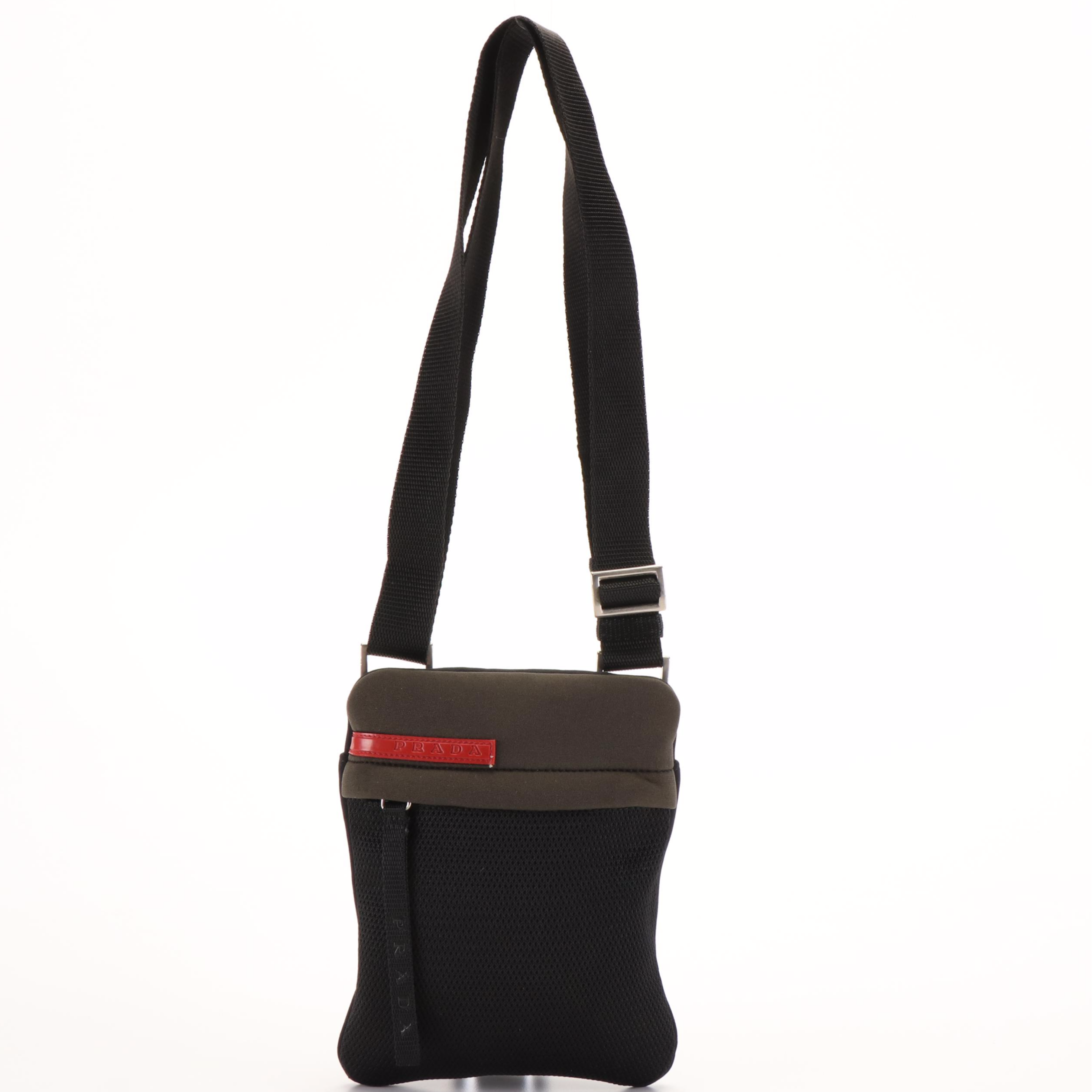 Prada Neoprene Shoulder Bag