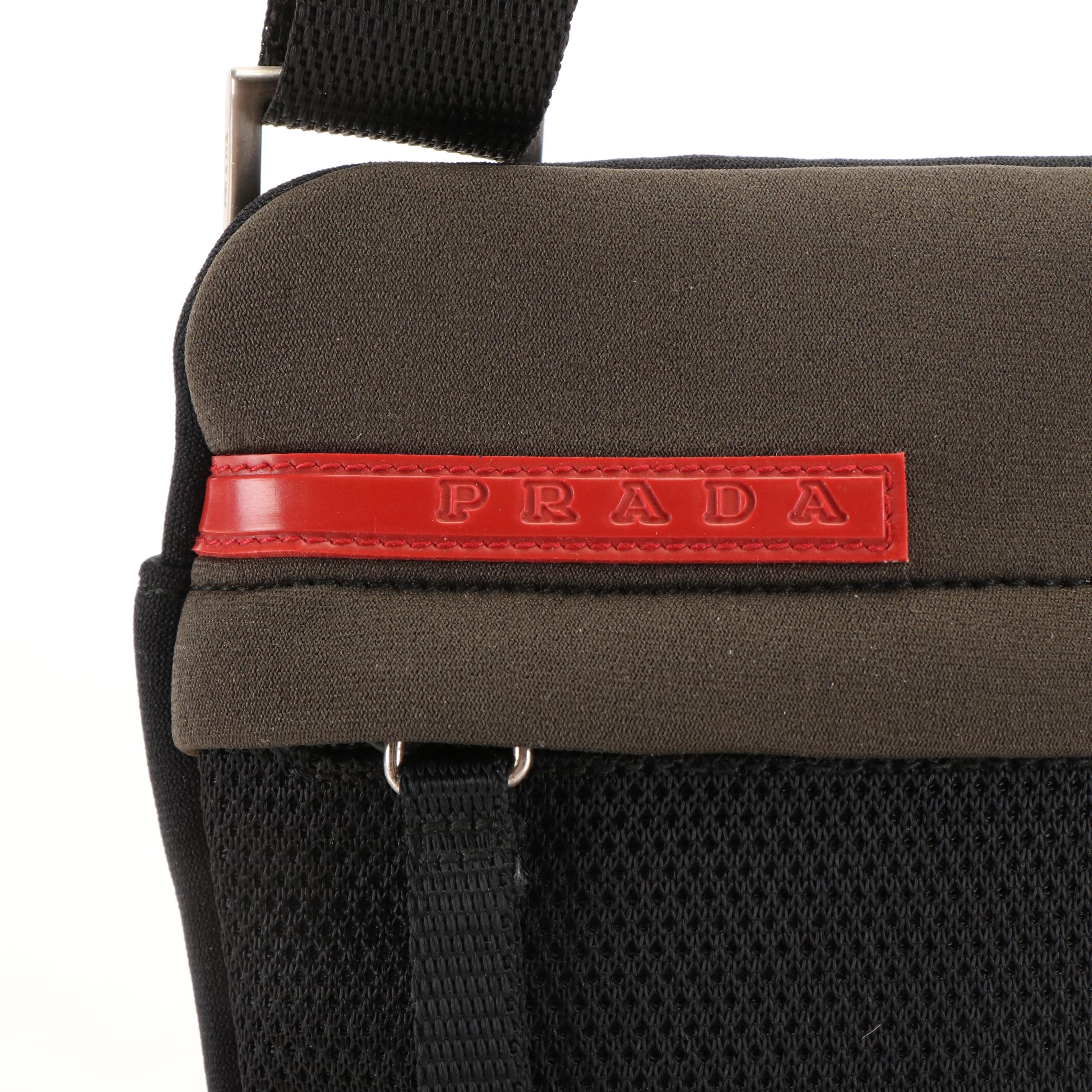 Prada Neoprene Shoulder Bag