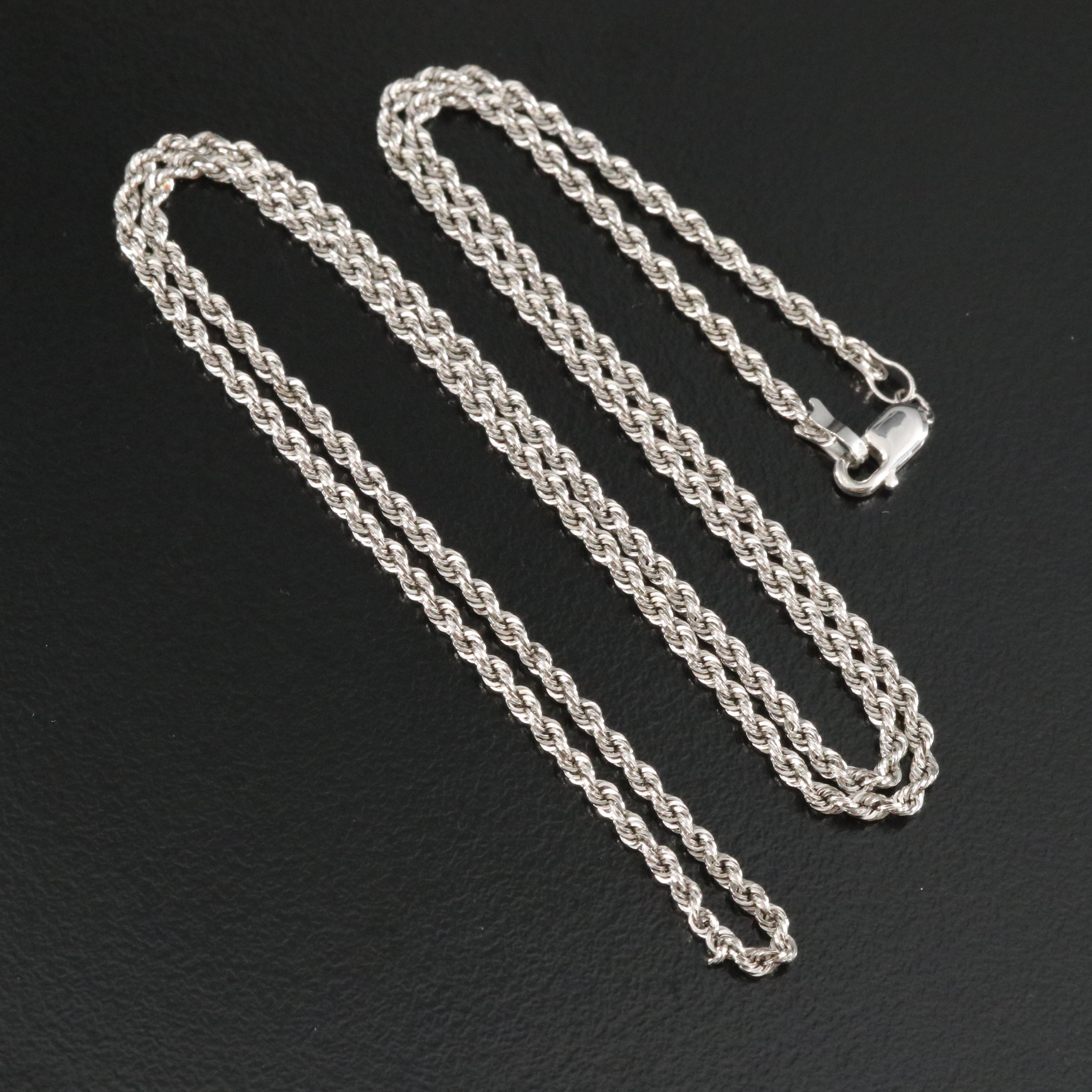 10K Rope Chain Necklace