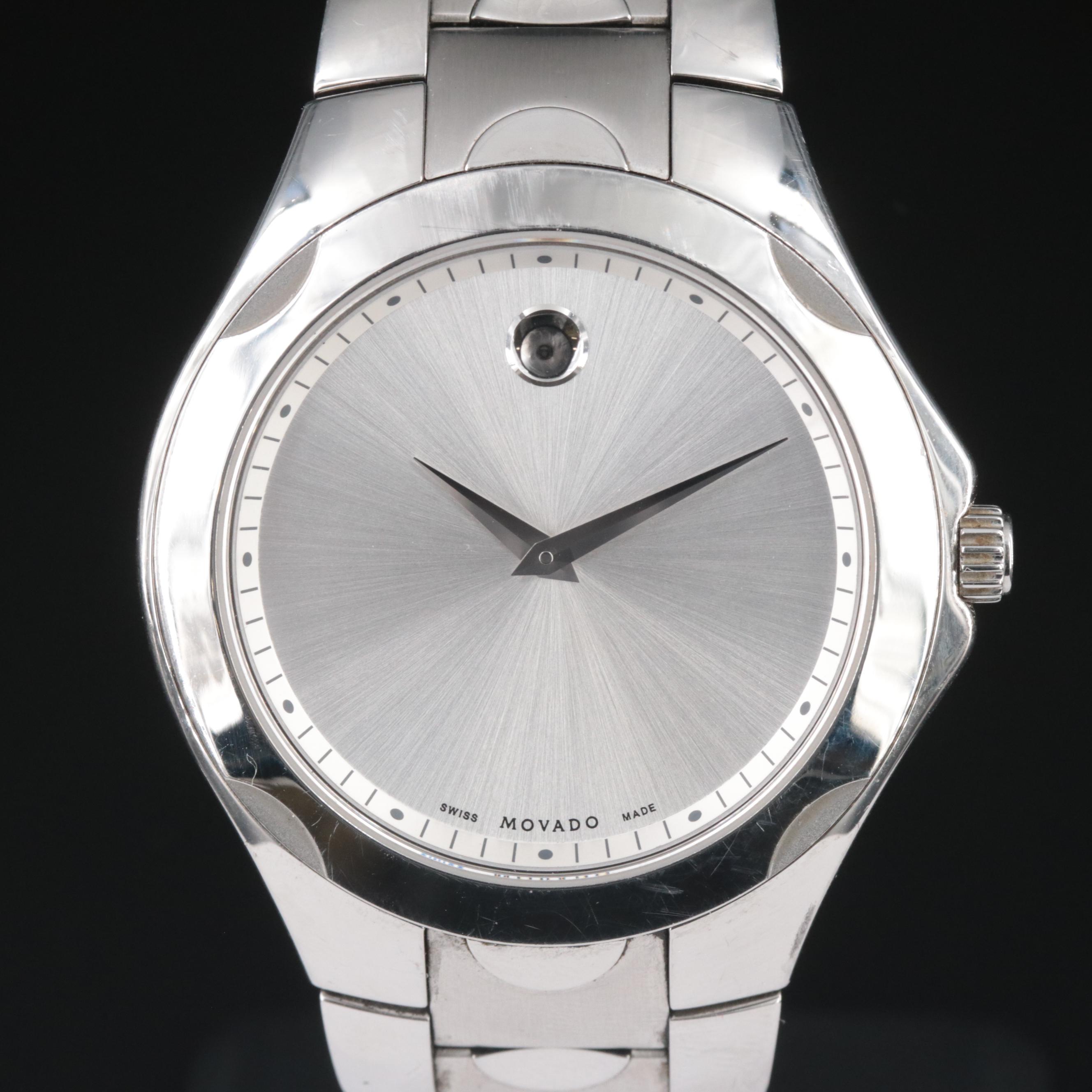 Movado Swiss Made Stainless Steel Watch