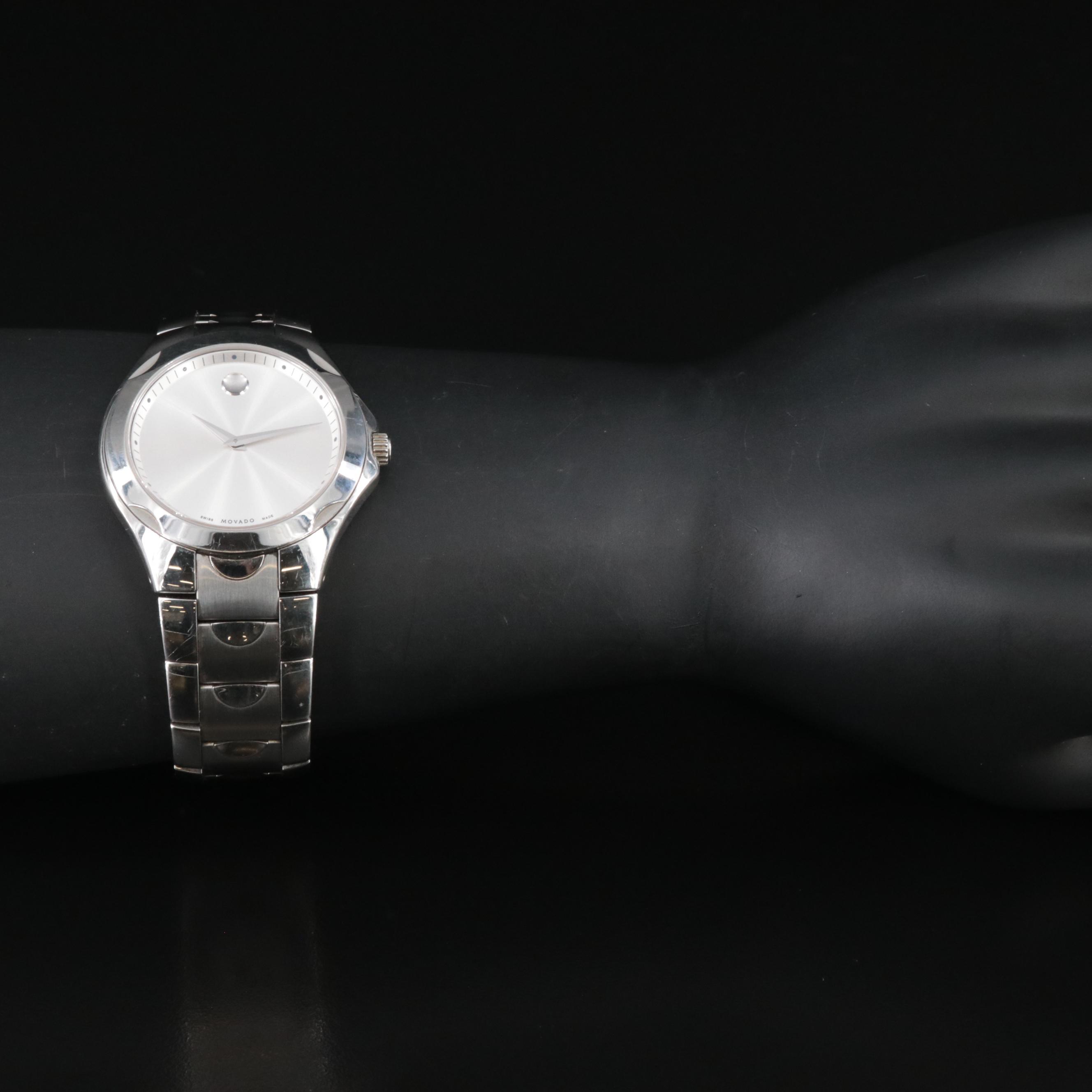 Movado Swiss Made Stainless Steel Watch