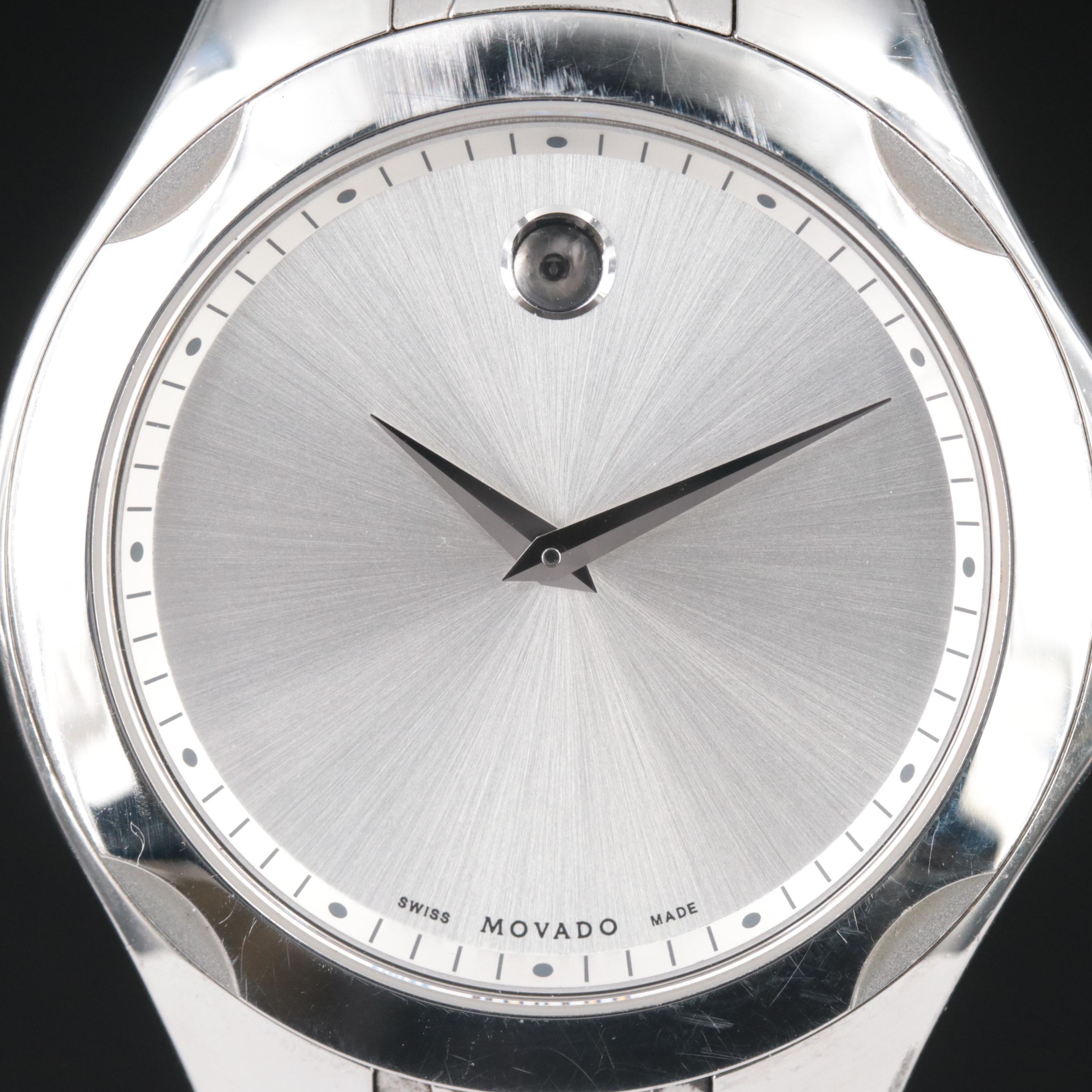 Movado Swiss Made Stainless Steel Watch