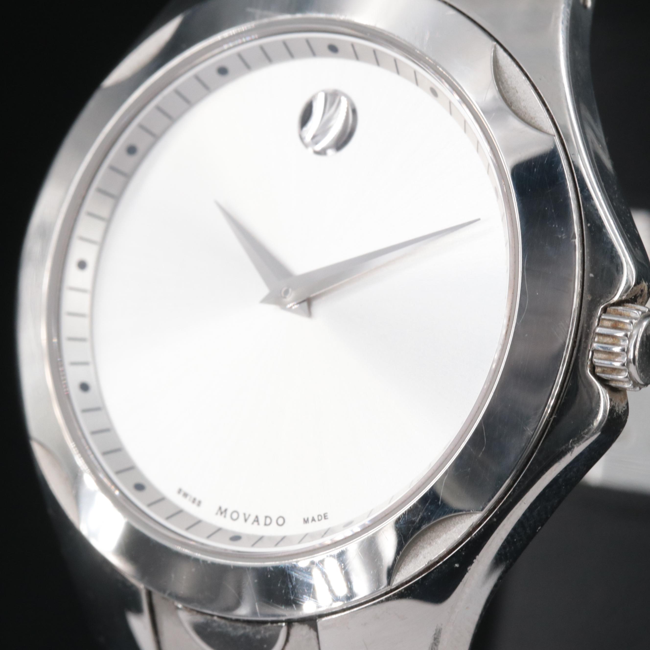 Movado Swiss Made Stainless Steel Watch