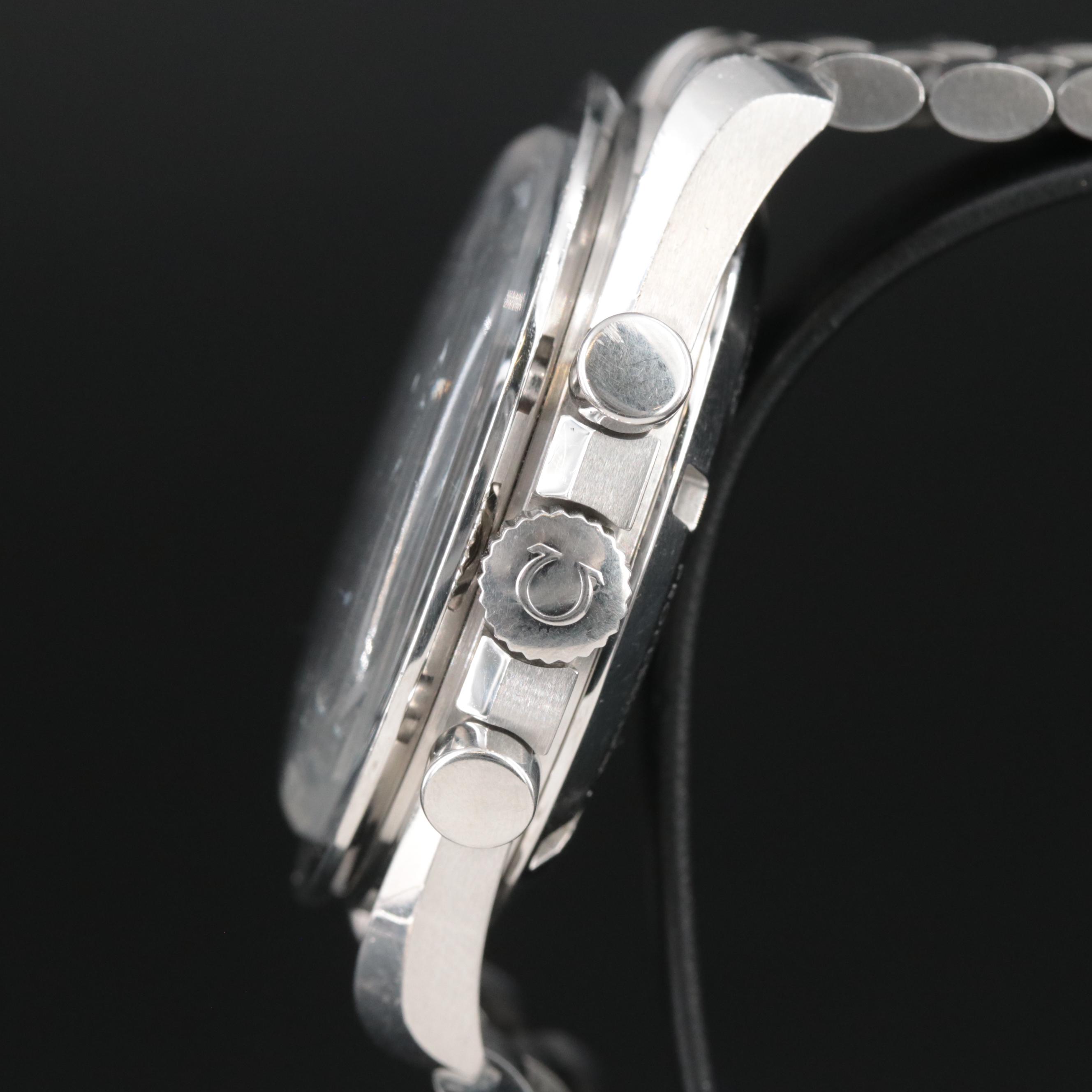 Omega Speedmaster Moonwatch 42mm Steel Chronograph Watch