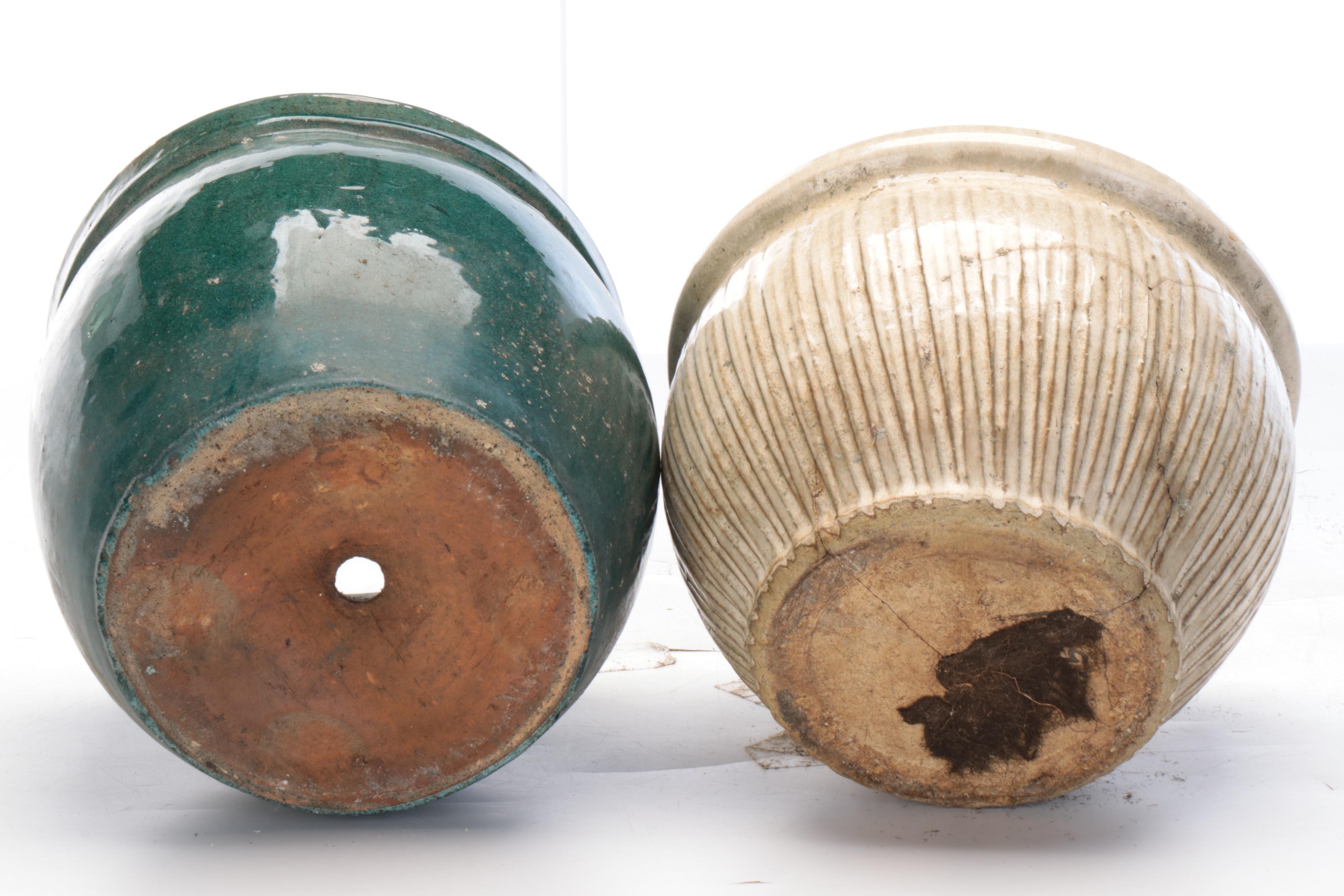 American Ball Nozzle Co. Cast Iron Sprinkler with Other Planters and Urn