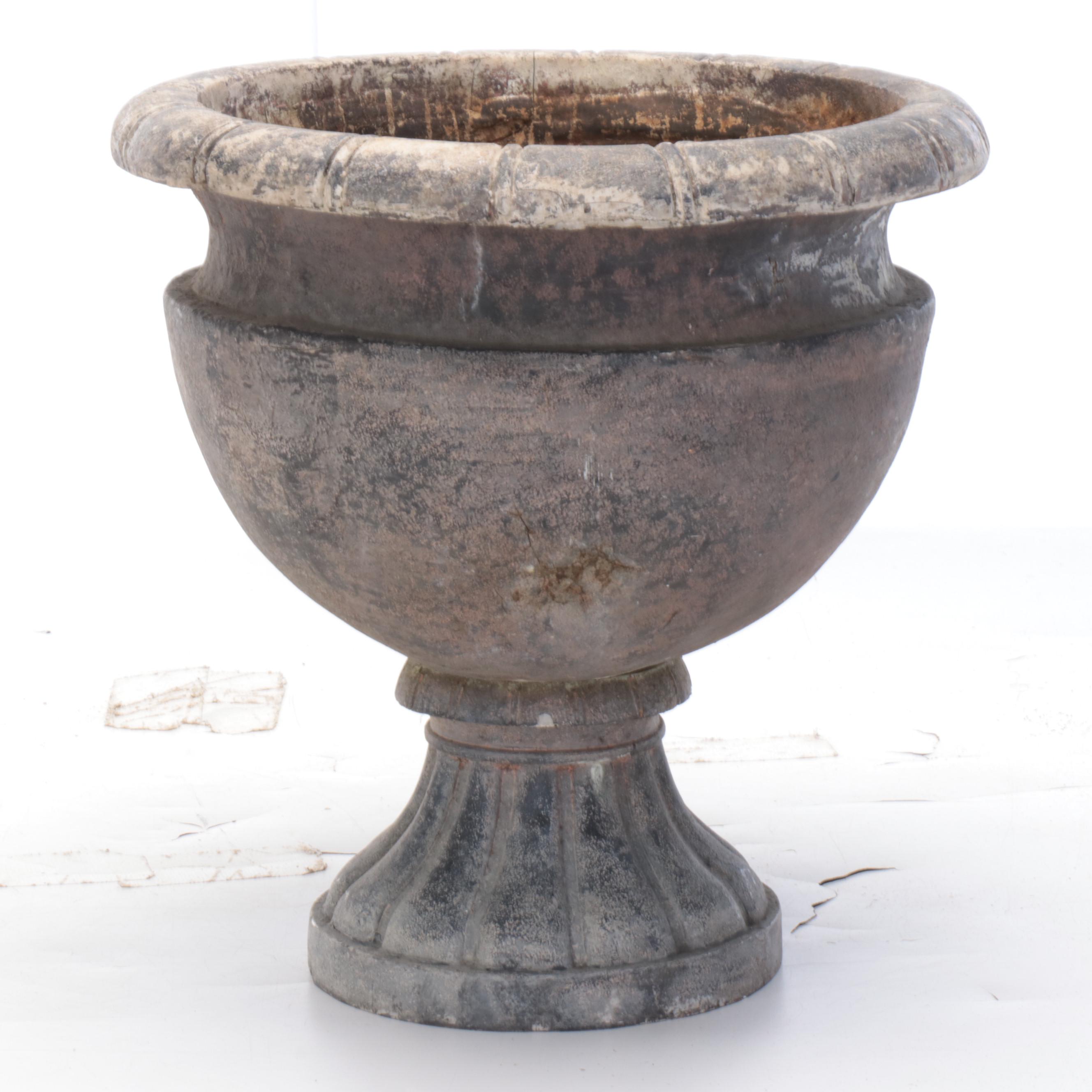 American Ball Nozzle Co. Cast Iron Sprinkler with Other Planters and Urn