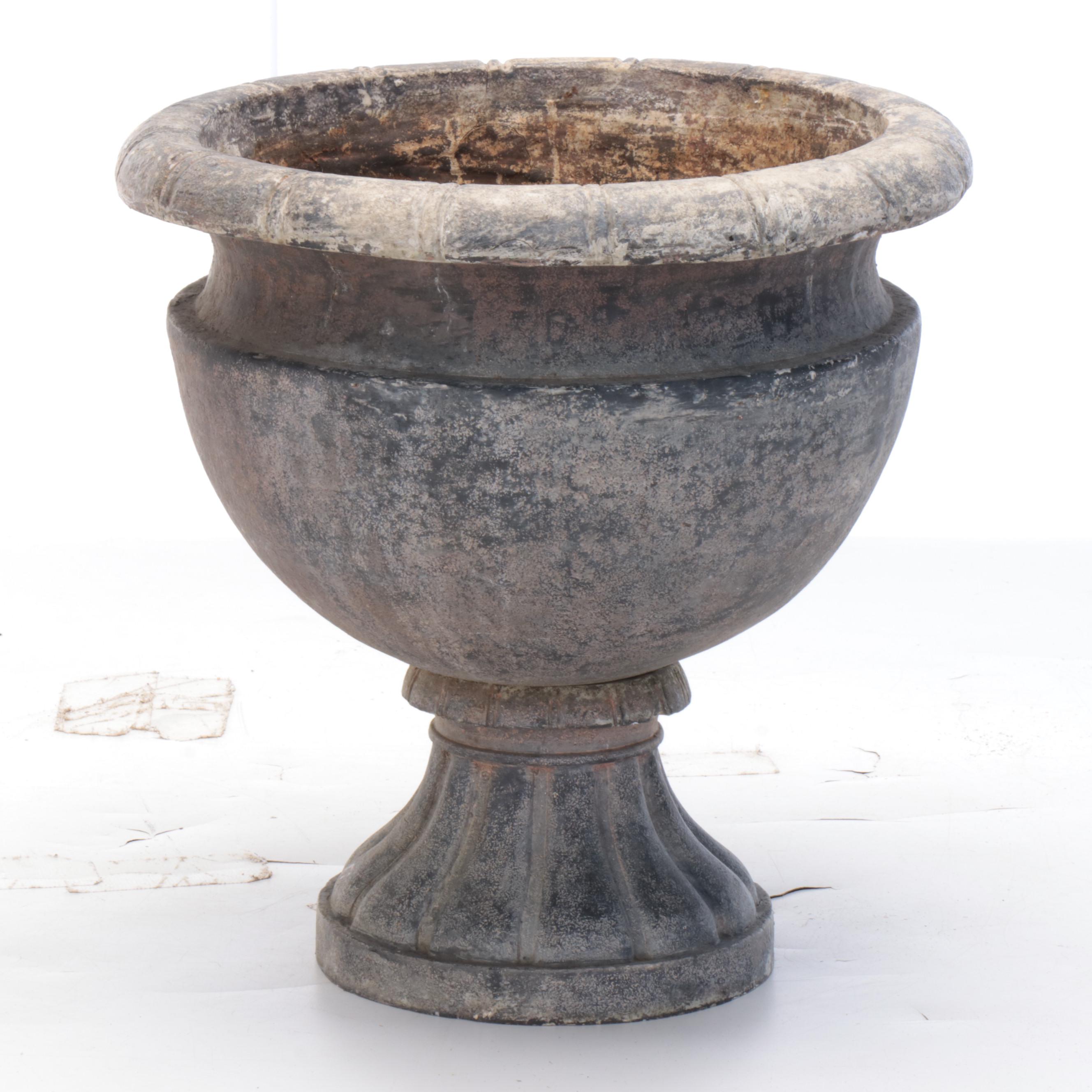 American Ball Nozzle Co. Cast Iron Sprinkler with Other Planters and Urn