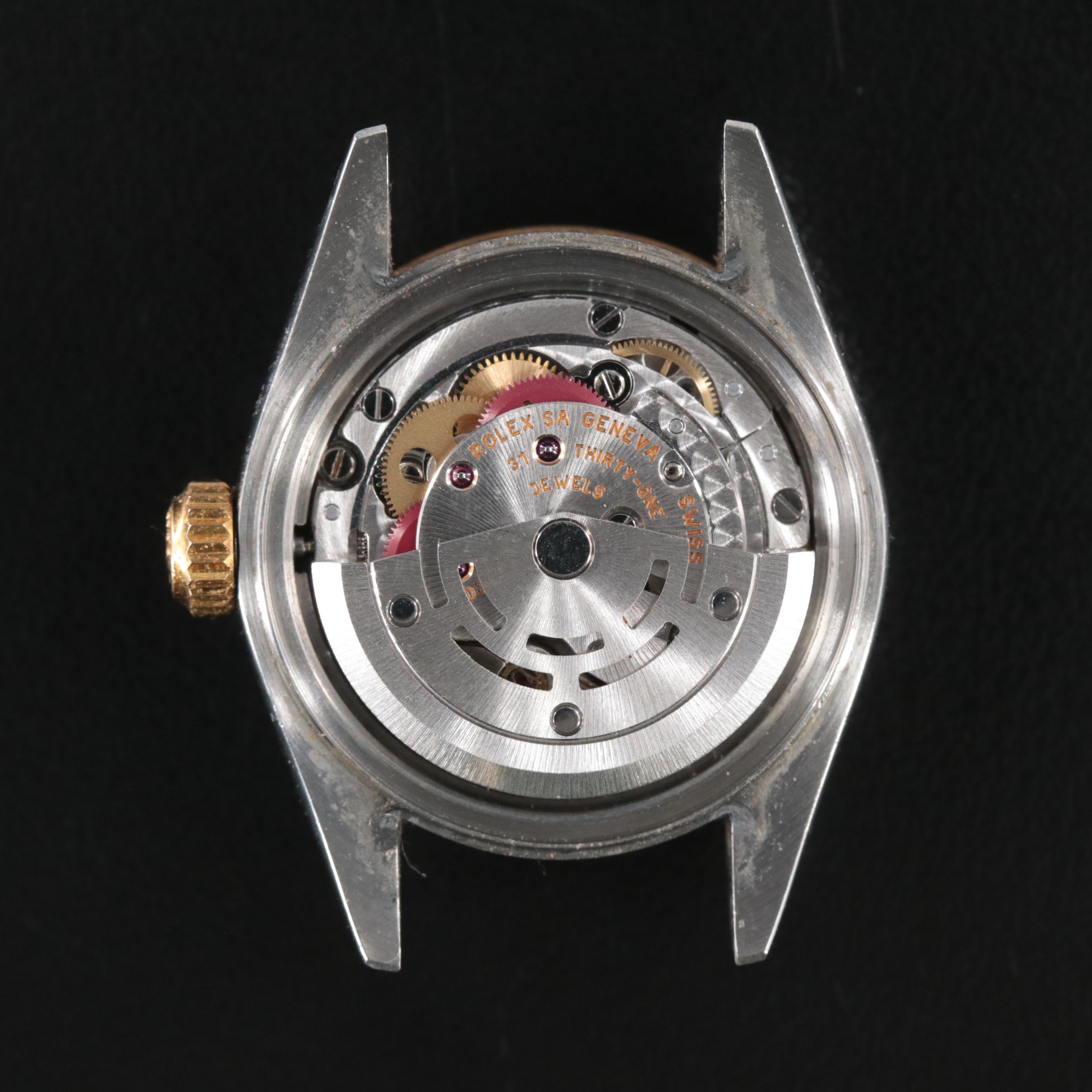 2003 Rolex Custom Diamond Dial Datejust Watch