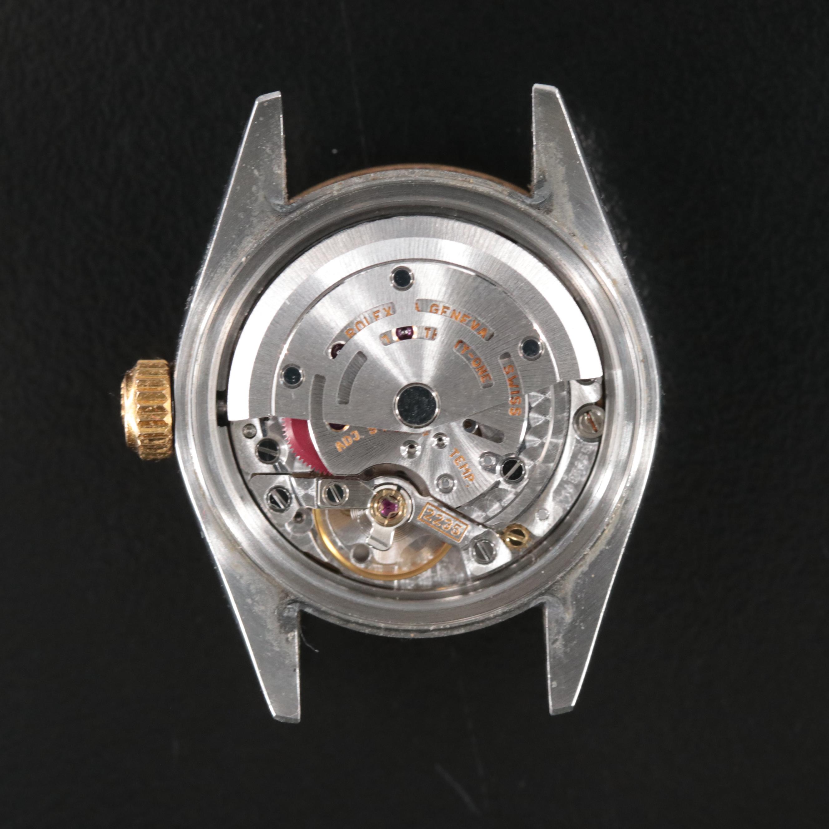 2003 Rolex Custom Diamond Dial Datejust Watch