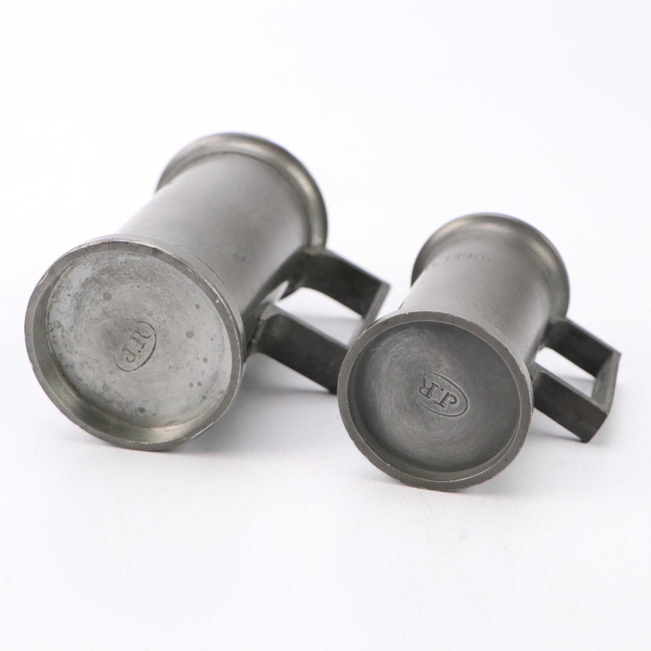 European Pewter Metric Measures