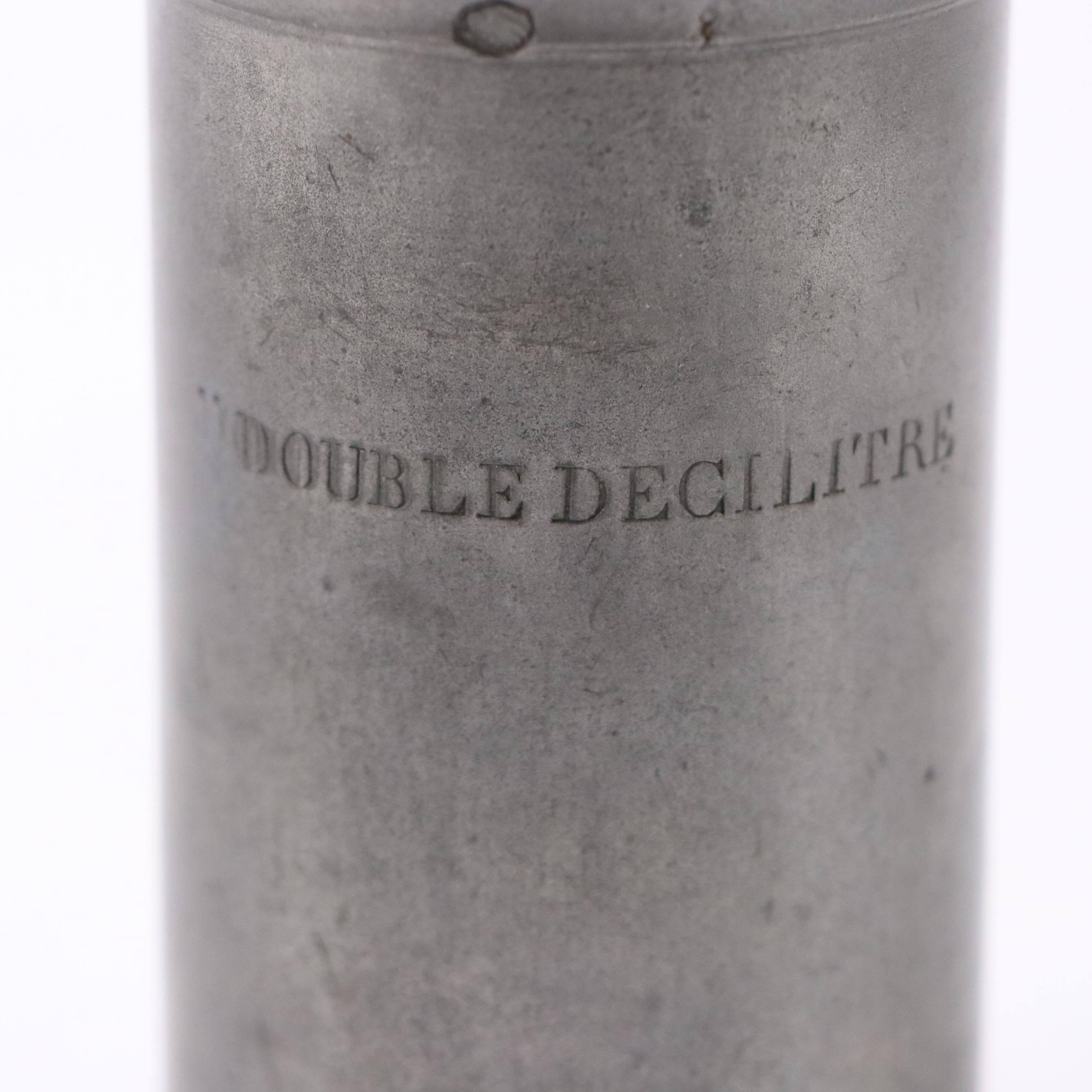 European Pewter Metric Measures