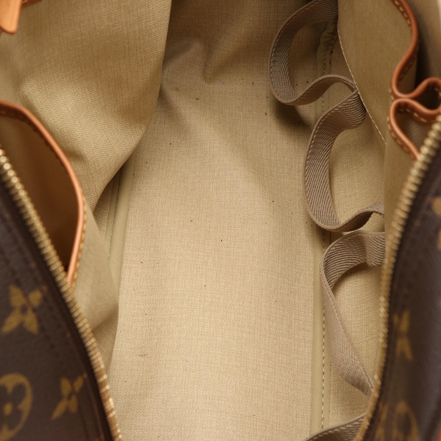 Louis Vuitton Deauville Monogram Canvas and Leather Handbag | EBTH