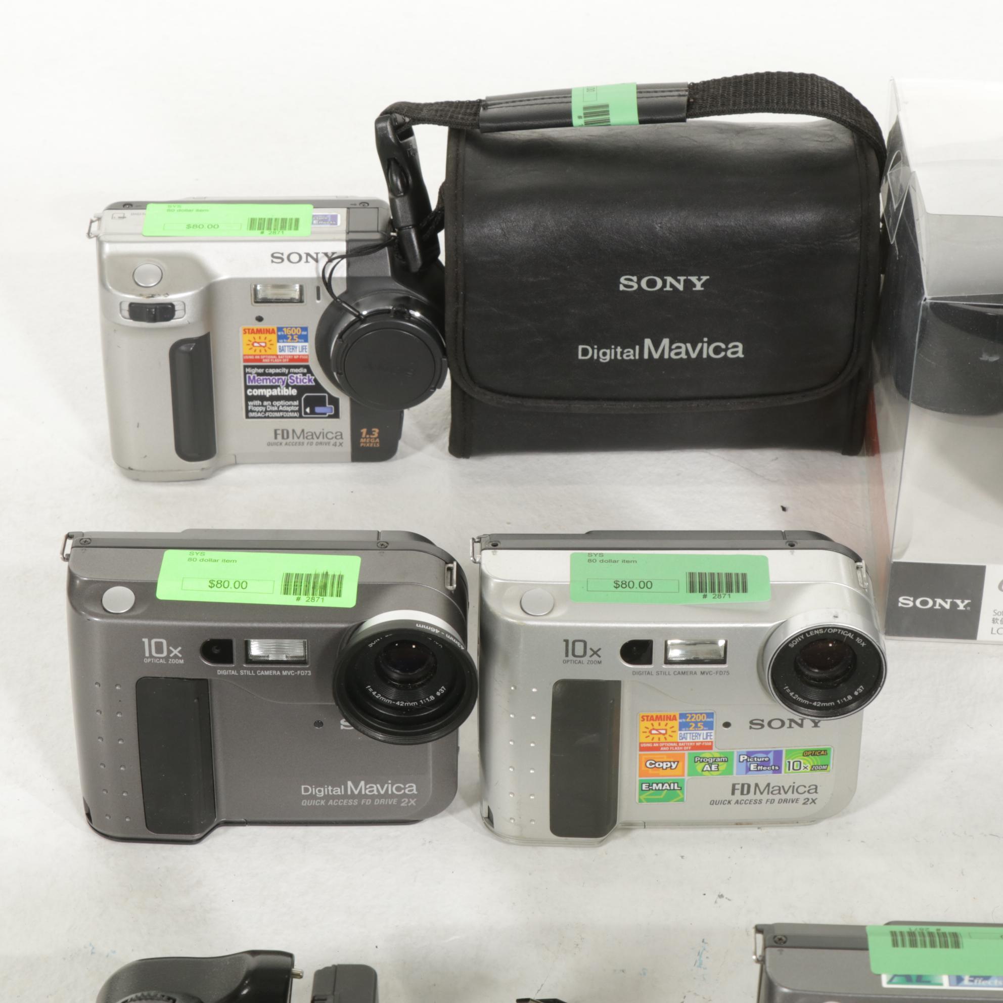 Sony Mavica Floppy Disc Cameras & Other Camera Accessories