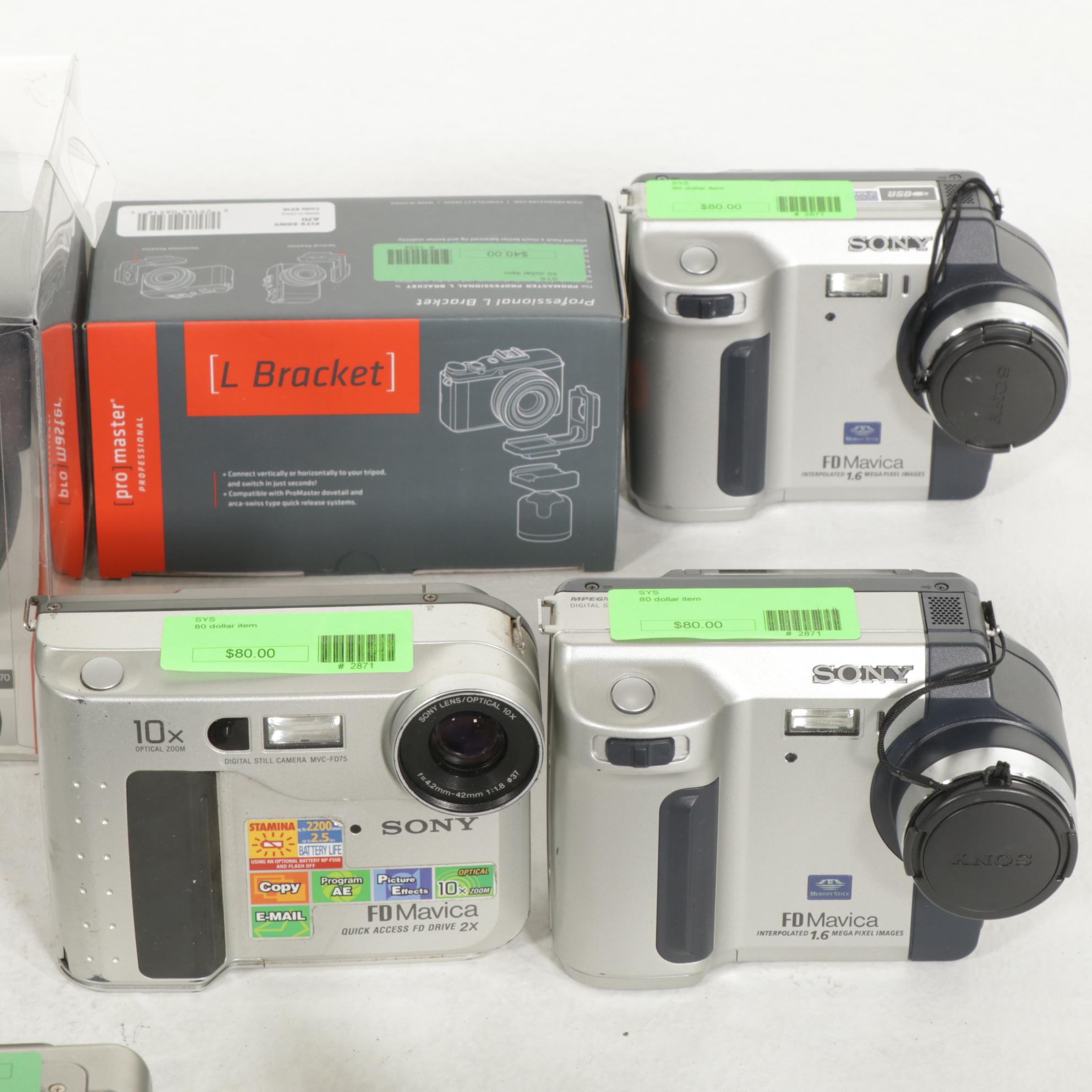 Sony Mavica Floppy Disc Cameras & Other Camera Accessories