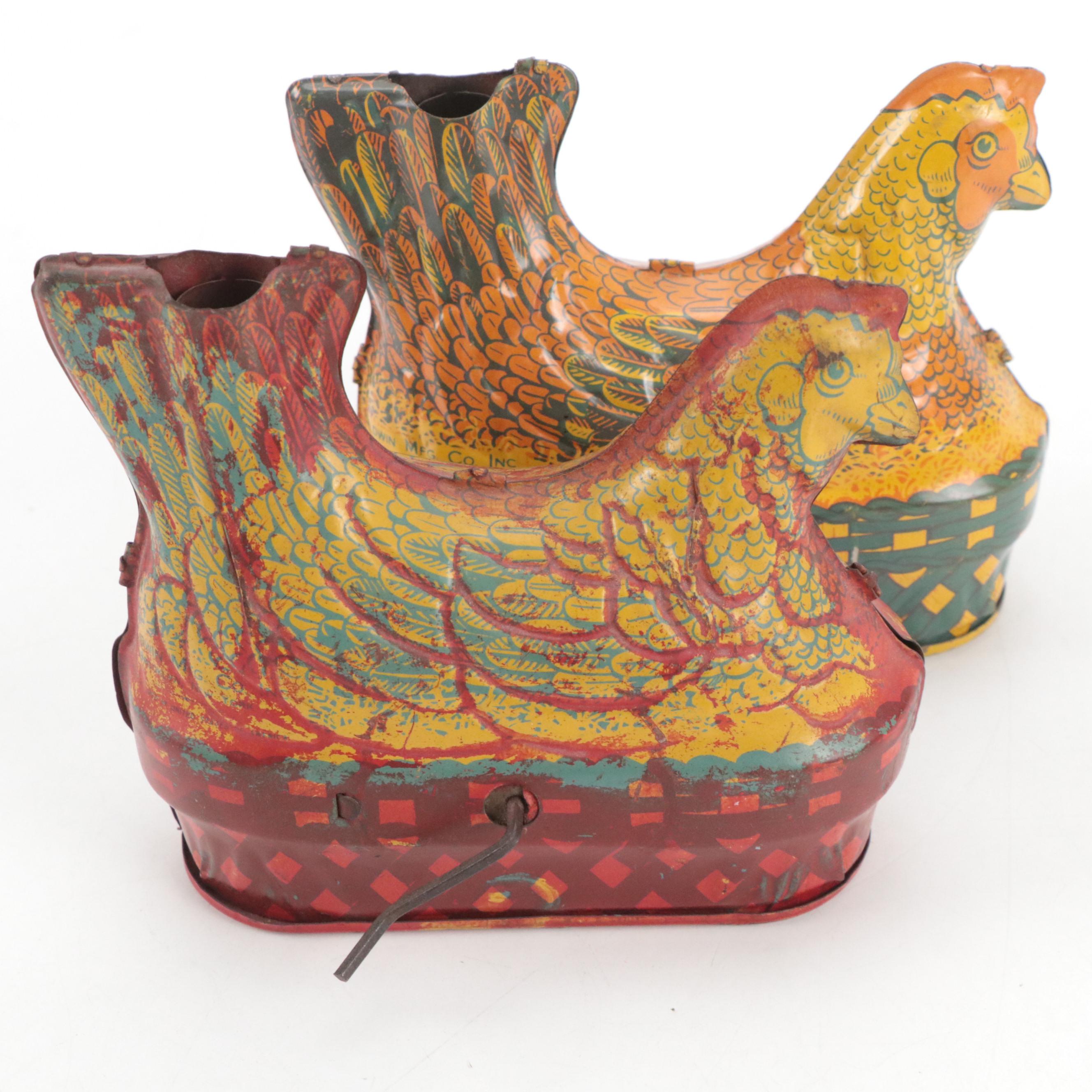 German and American Tinplate Mechanical Toys