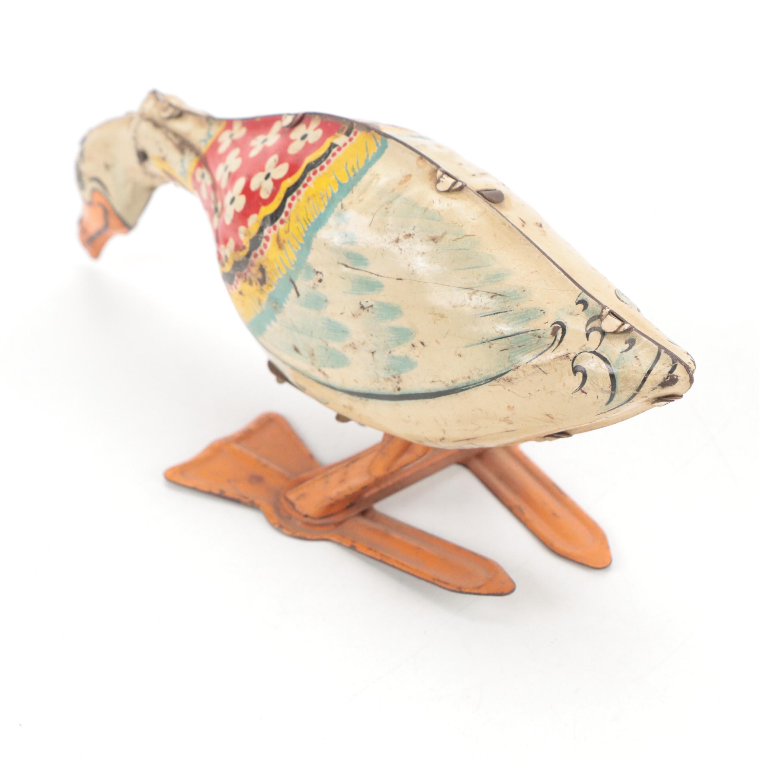 German and American Tinplate Mechanical Toys