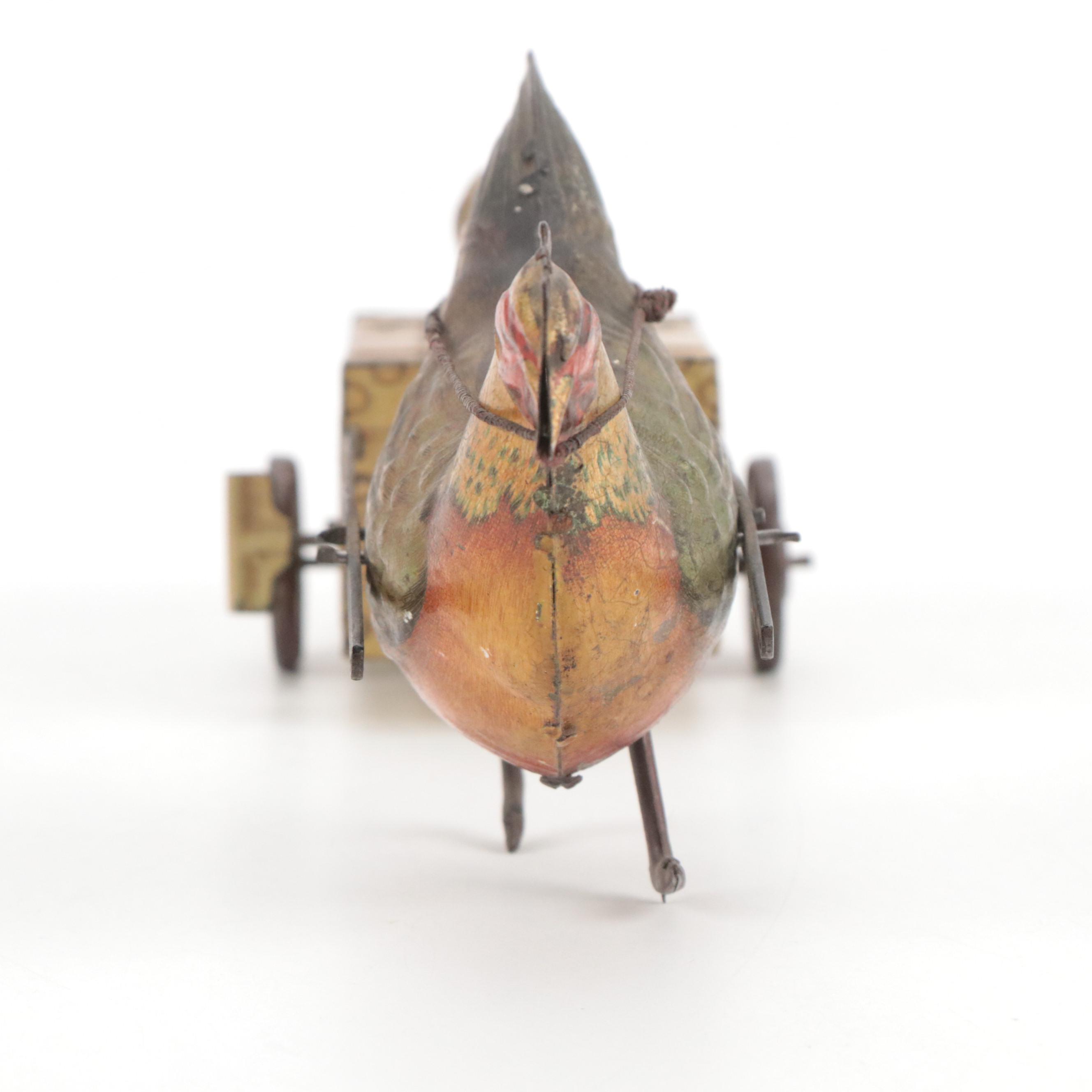 German and American Tinplate Mechanical Toys