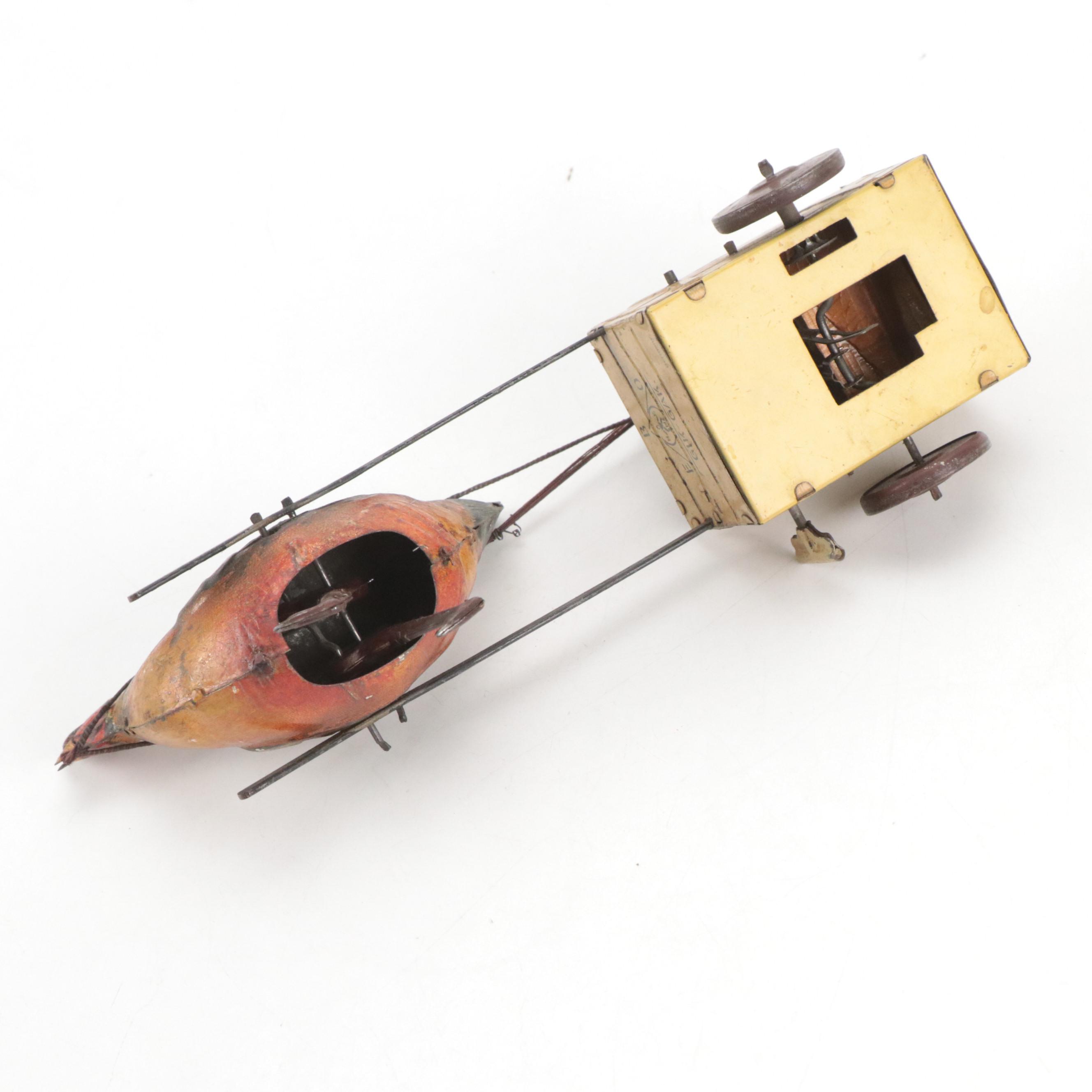 German and American Tinplate Mechanical Toys