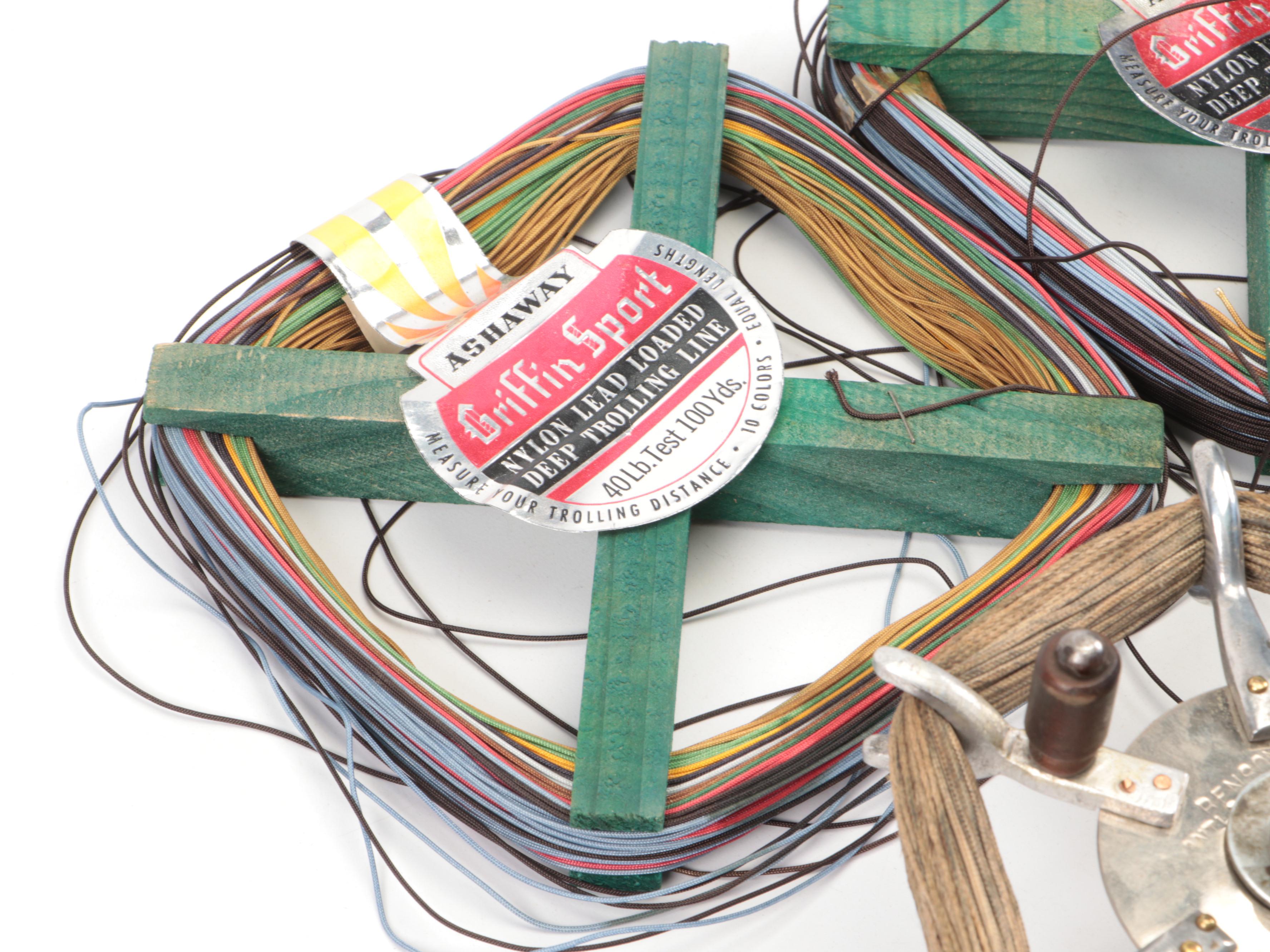 Griffin Sport Nylon Lead Loaded Deep Trolling Line, Benson and More Winders