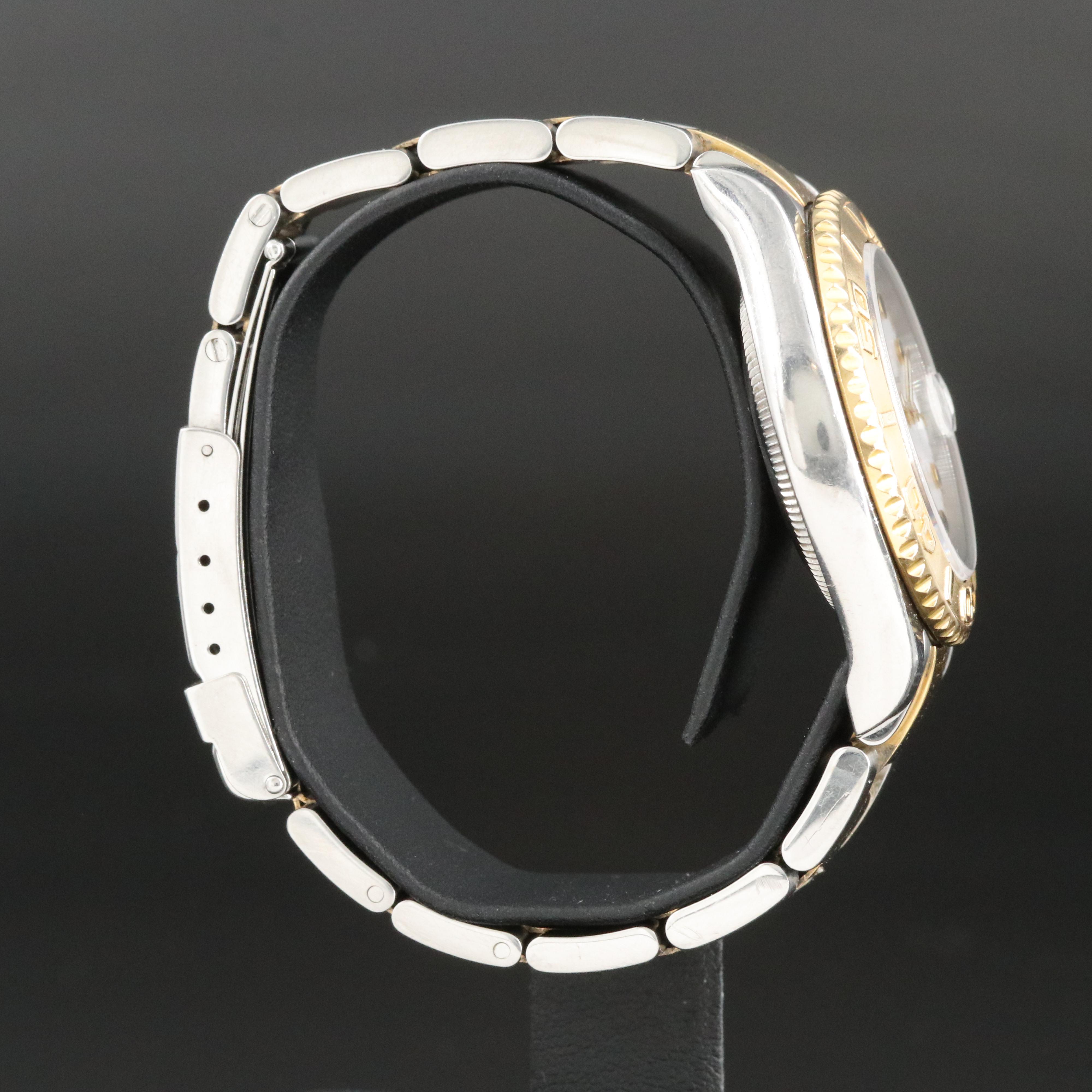 1999 Rolex Yacht-Master Two-Tone White Dial Watch