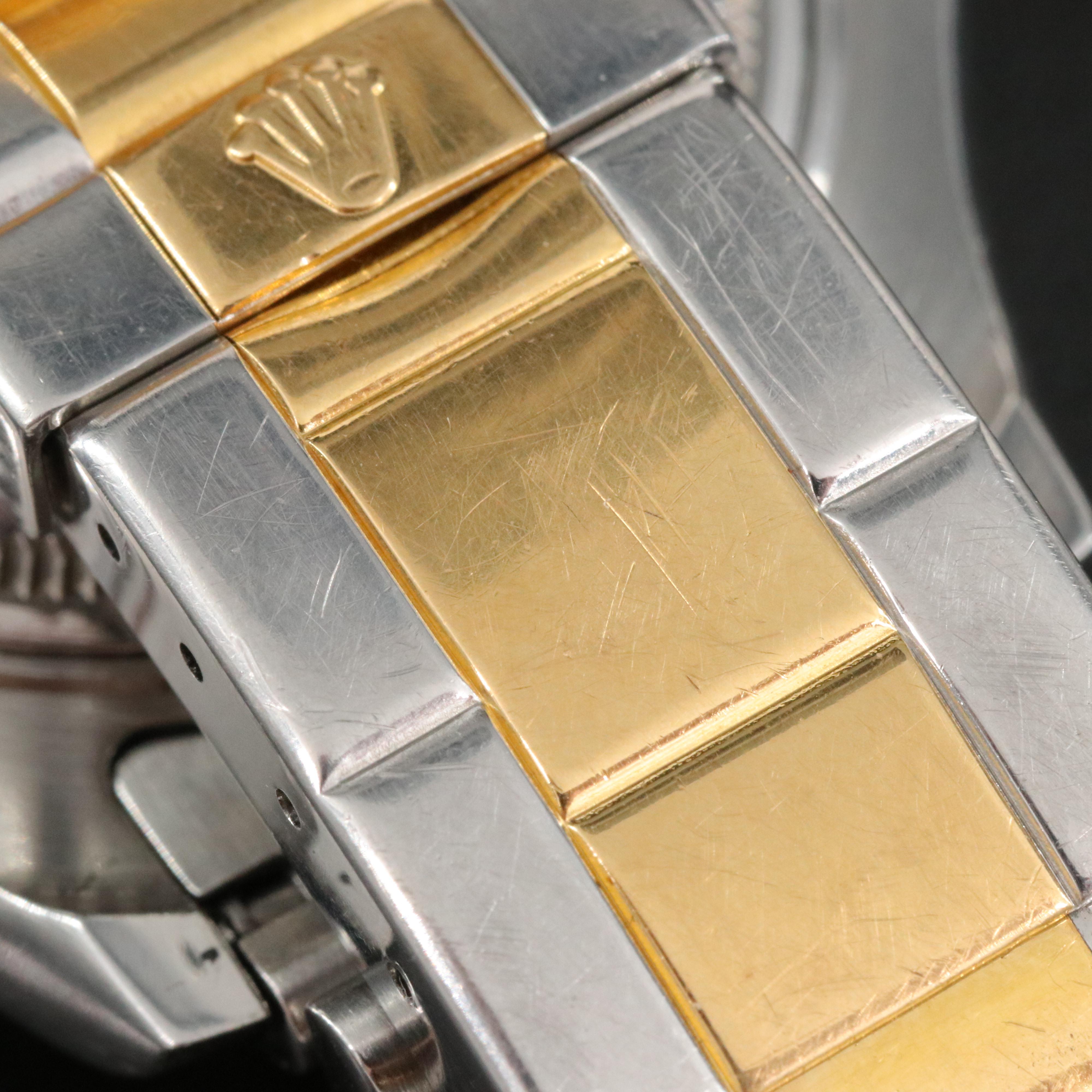 1999 Rolex Yacht-Master Two-Tone White Dial Watch