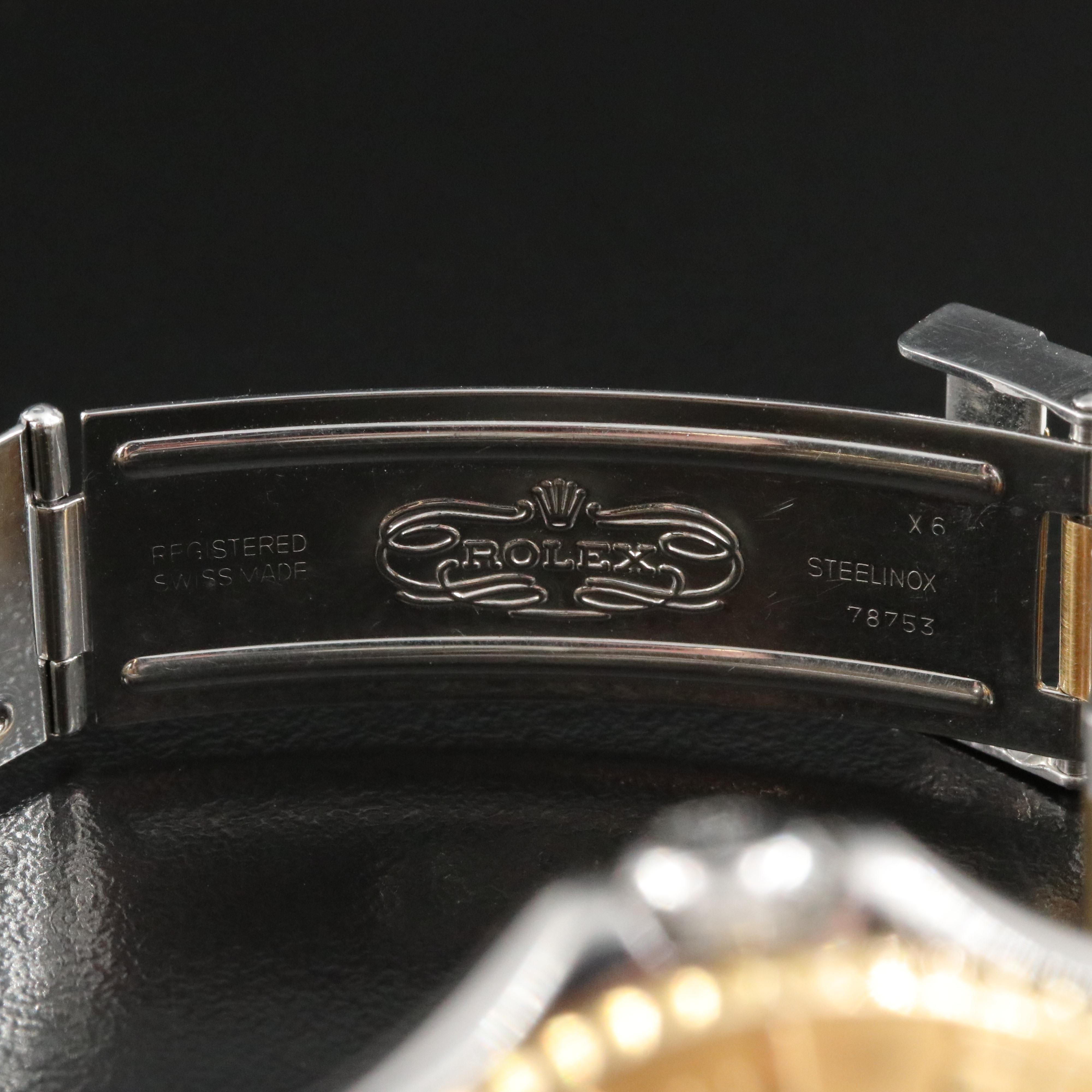 1999 Rolex Yacht-Master Two-Tone White Dial Watch