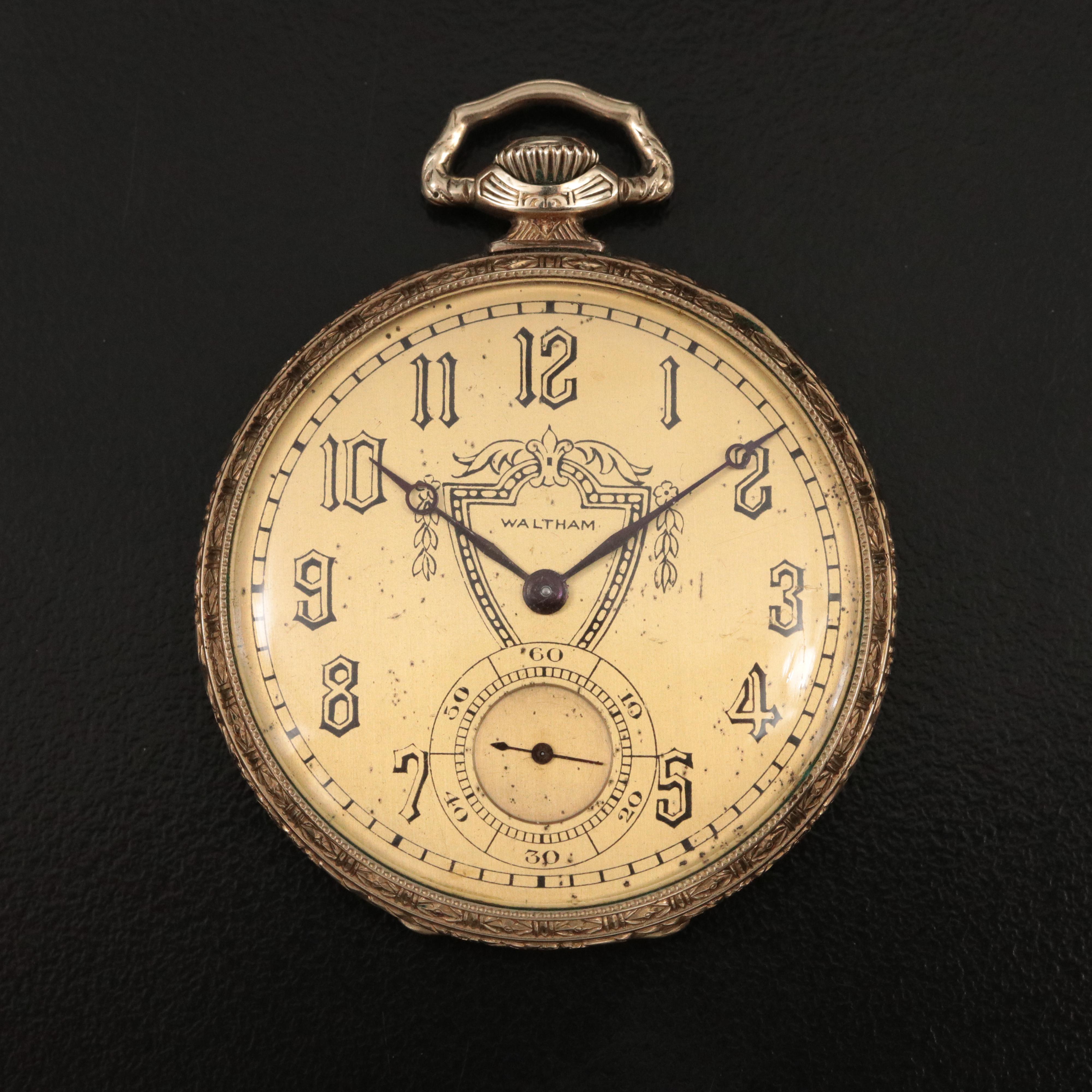 1924 Waltham Gold-Filled Pocket Watch