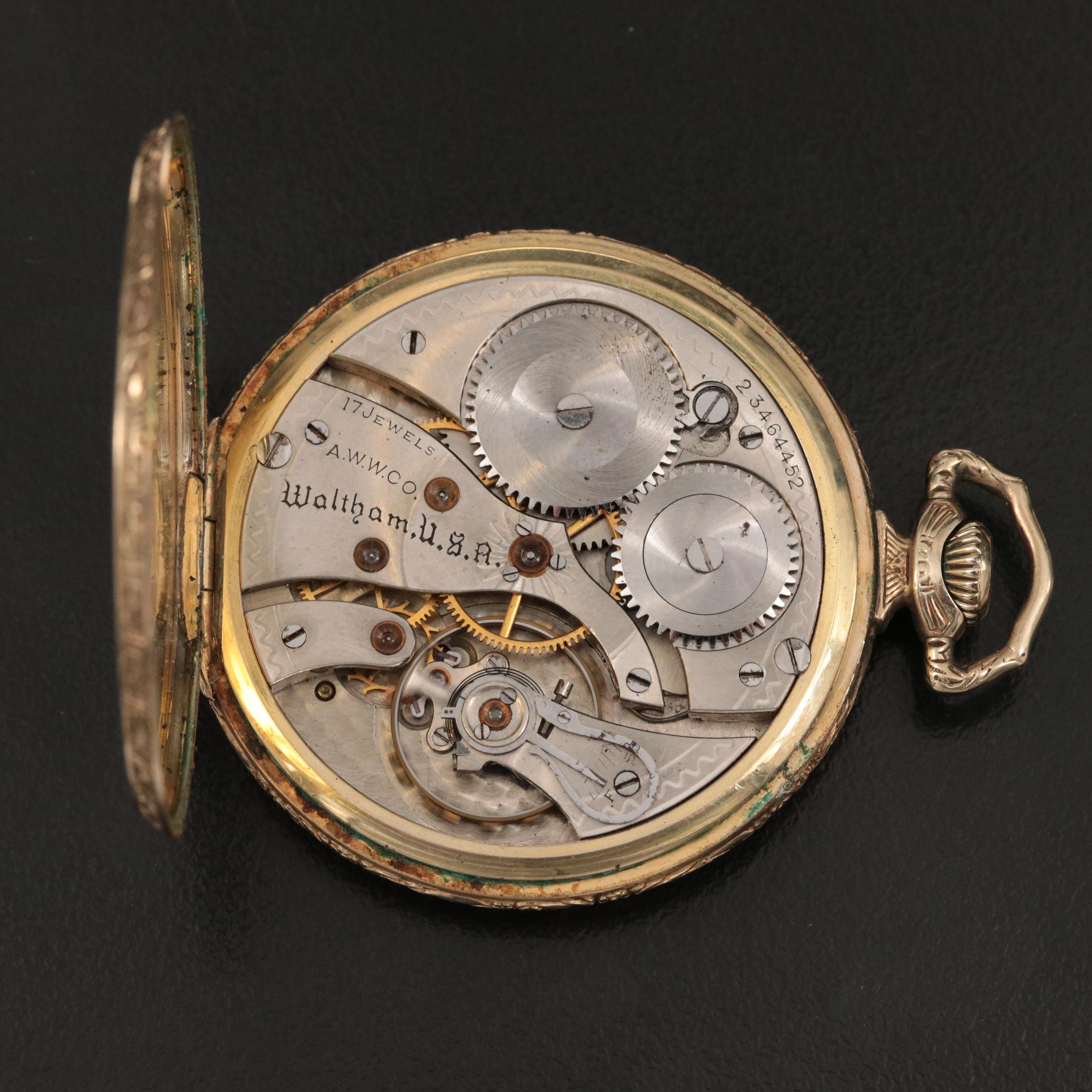 1924 Waltham Gold-Filled Pocket Watch
