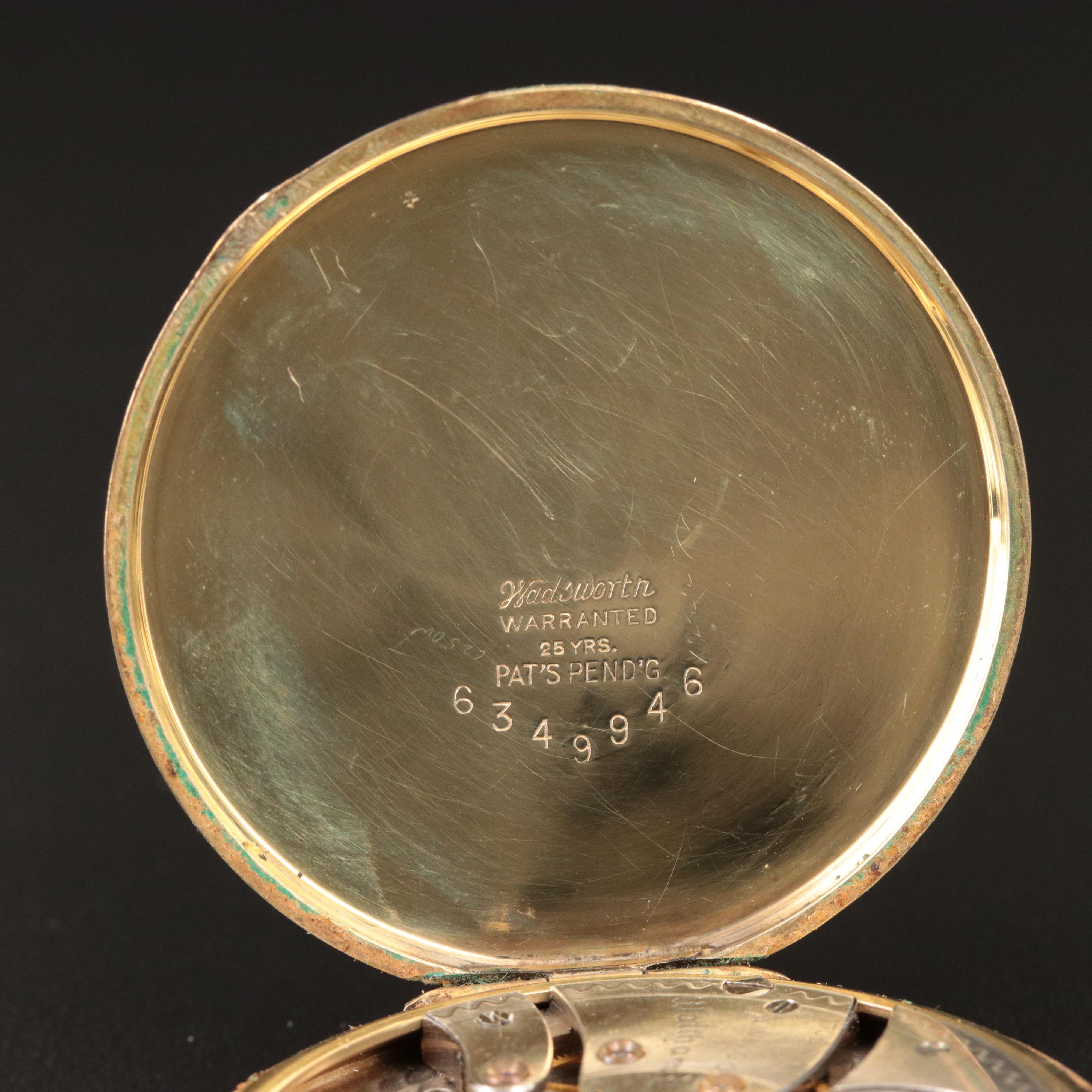 1924 Waltham Gold-Filled Pocket Watch