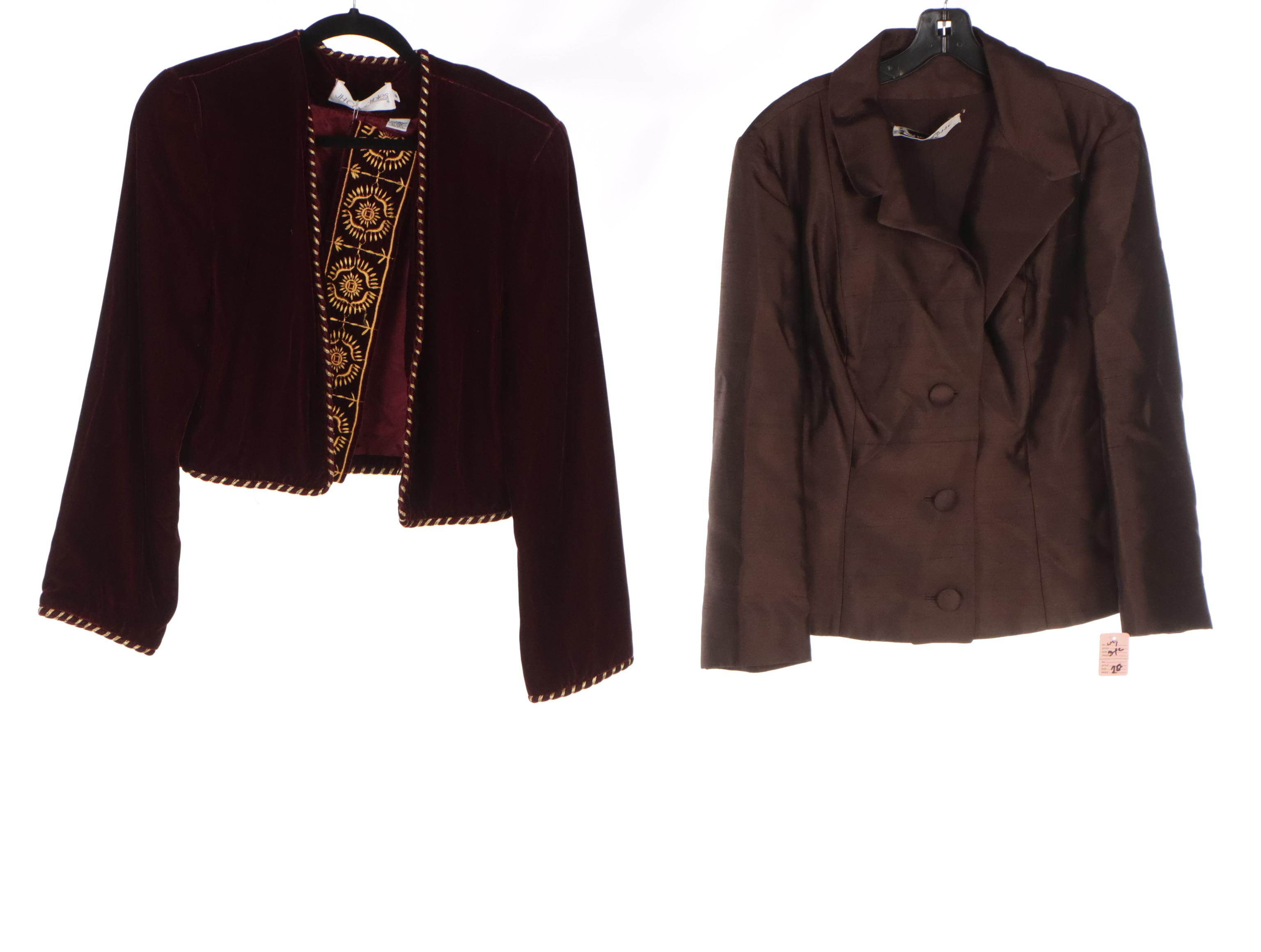 Emporio Armani and Giorgio Sant'Angelo Linen Jackets, Harris Tweed, and More