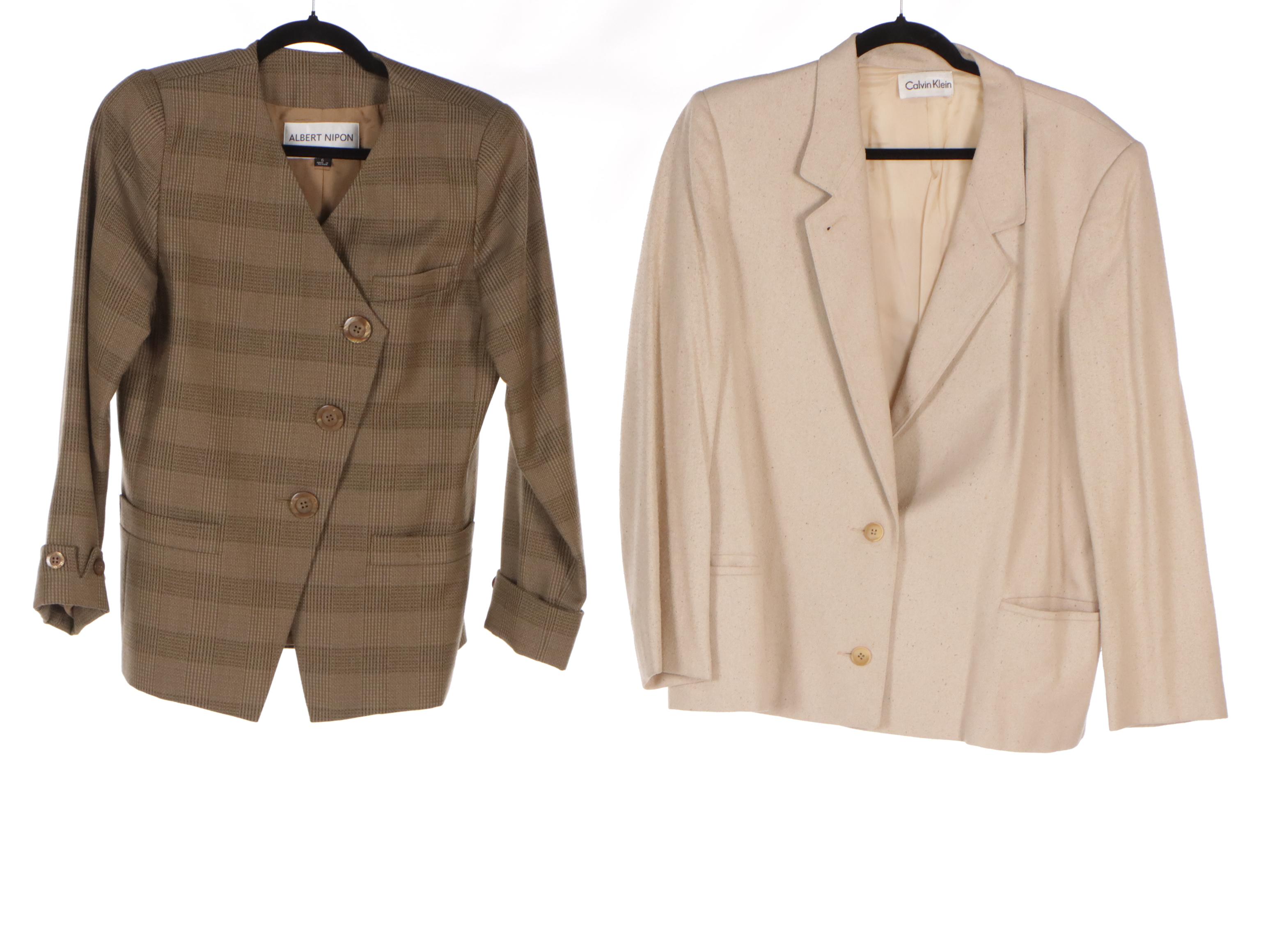 Emporio Armani and Giorgio Sant'Angelo Linen Jackets, Harris Tweed, and More